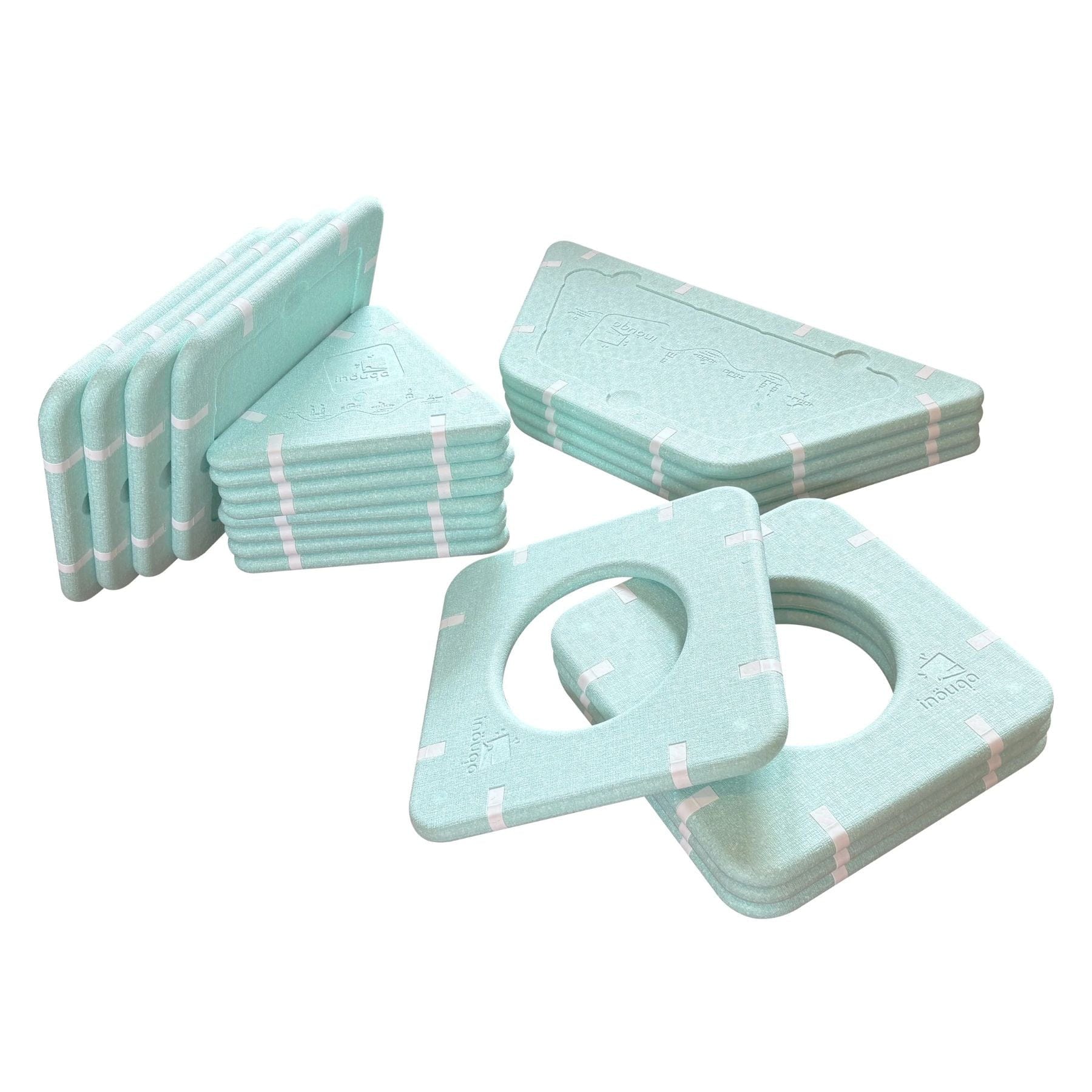 Magnetische Riesenbausteine - Magnetbaukasten-Set 20-teilig - LeoBabys