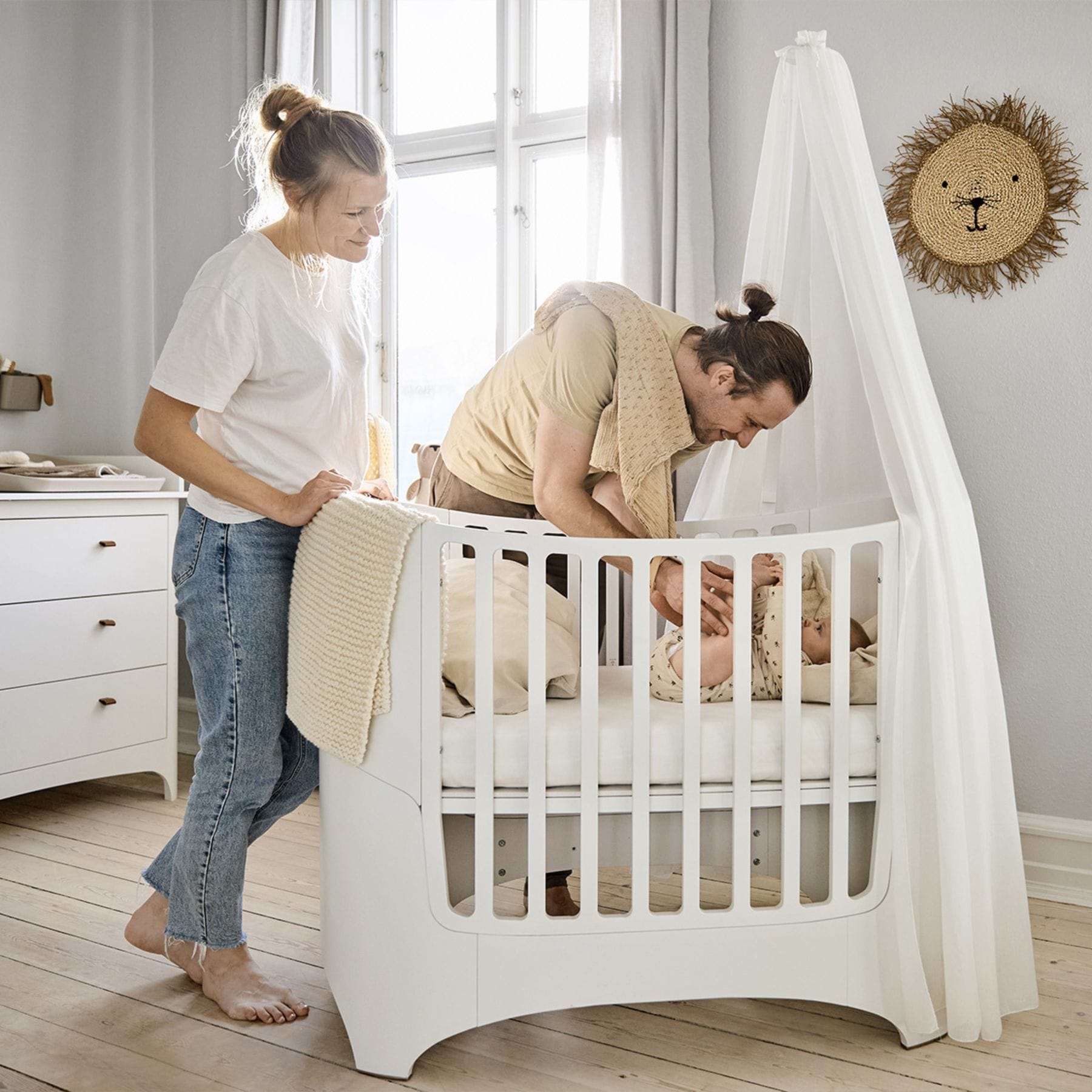 Matratze für Leander Classic Babybett - Comfort & Premium | Made in Austria