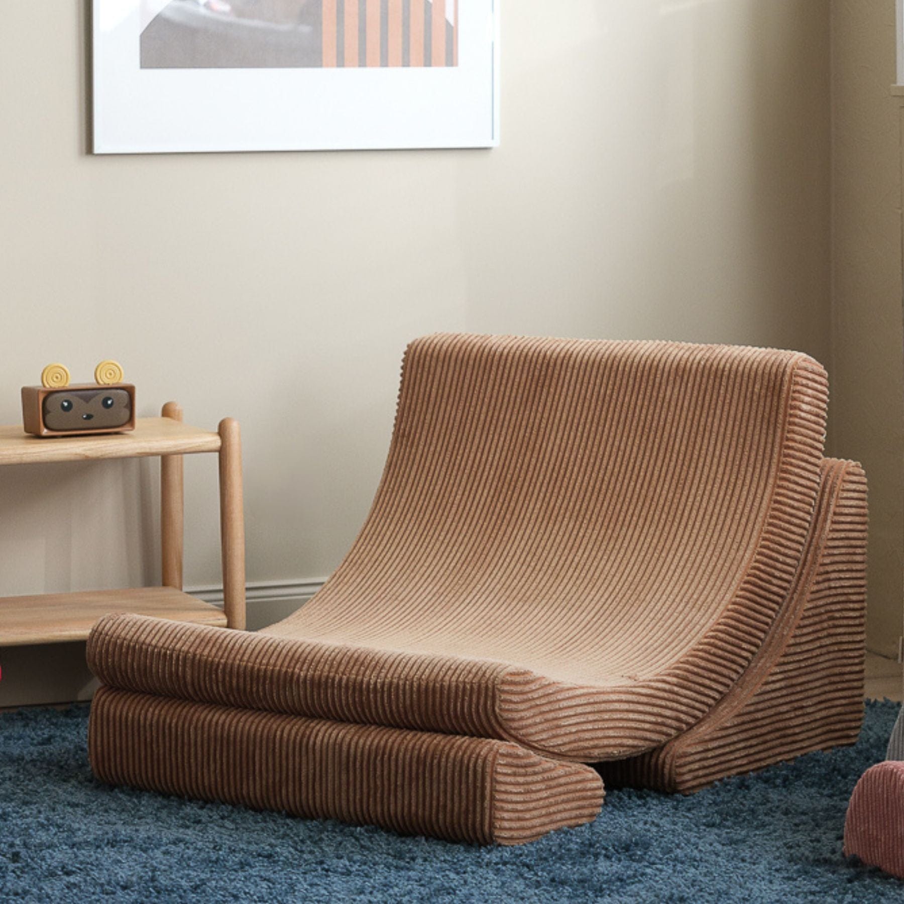 Moon Kindersessel I Wigiwama Mondstuhl – modularer Kinder-Sessel I Cord - LeoBabys