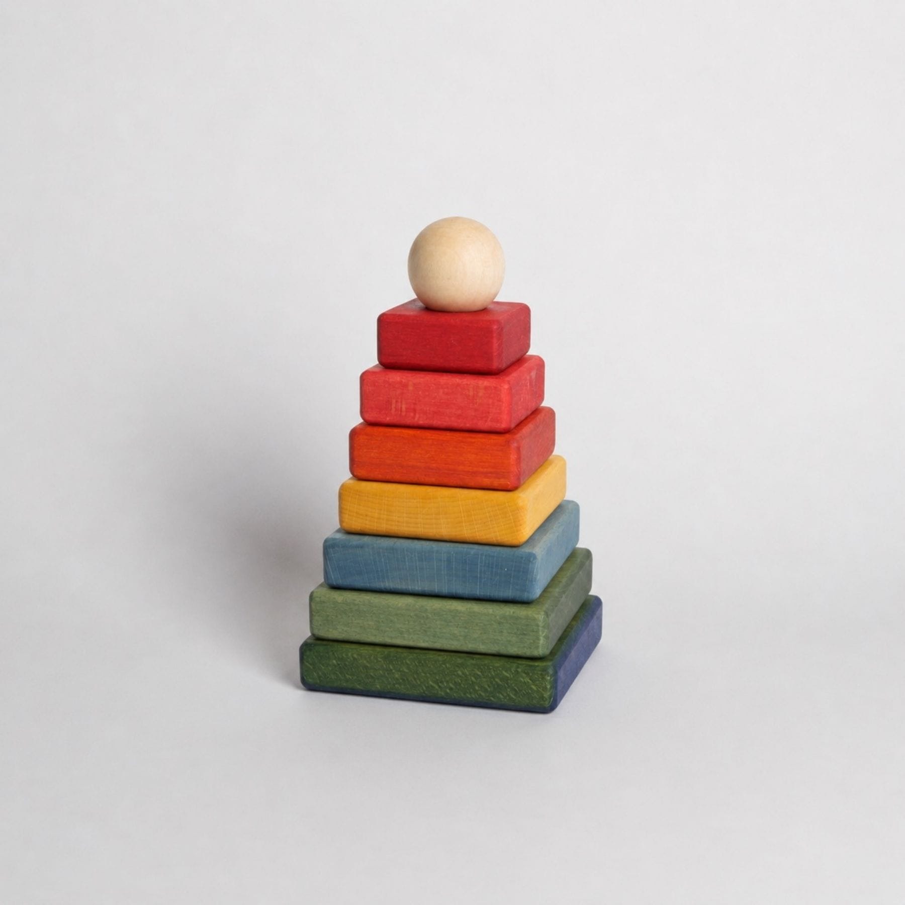 Montessori Spielzeugpyramide - Montessori Stapelturm aus Holz | Wooden Story