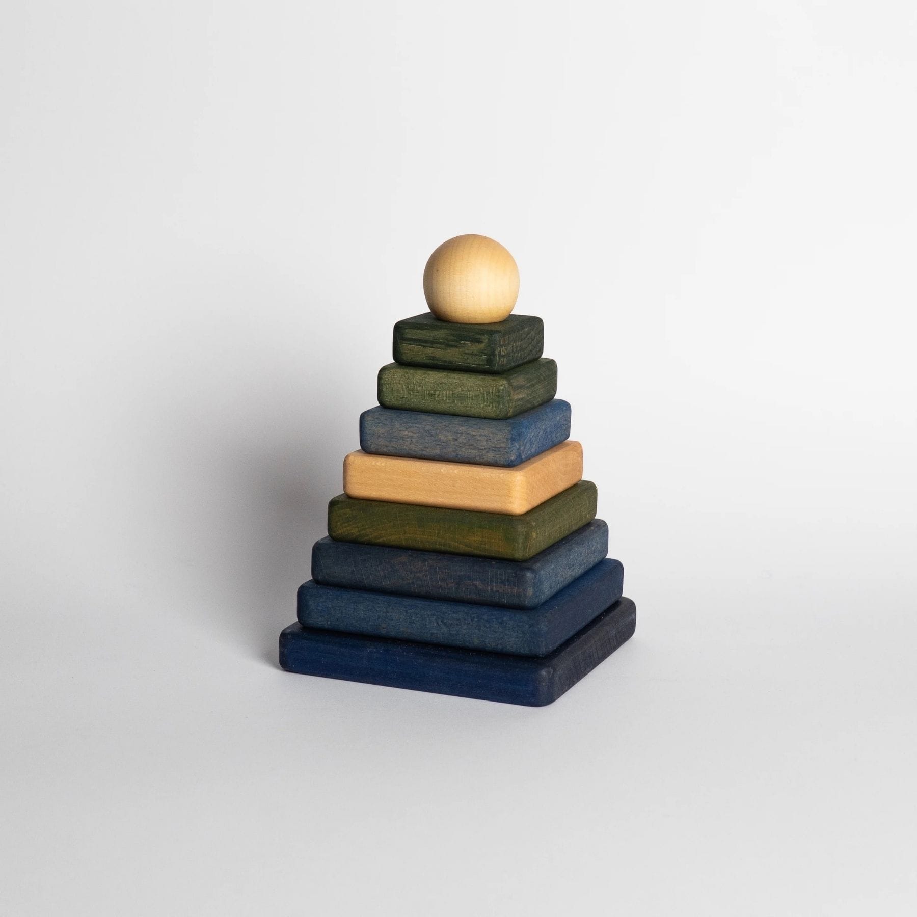 Montessori Spielzeugpyramide - Montessori Stapelturm aus Holz | Wooden Story