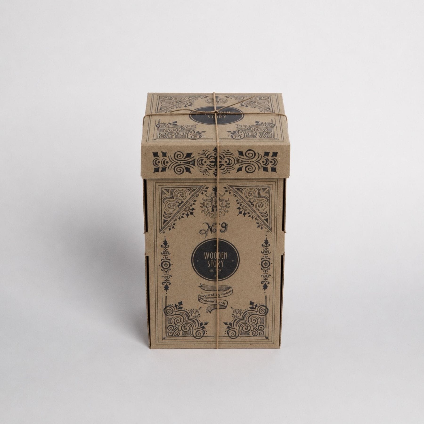 Runde Pyramide - Montessori Stapelturm aus Holz | Wooden Story