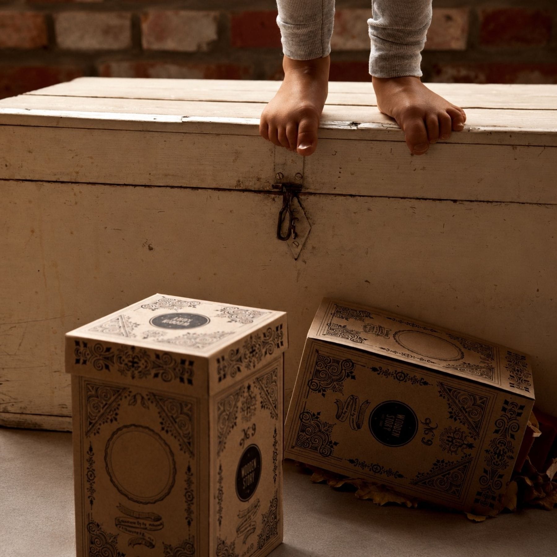 Runde Pyramide - Montessori Stapelturm aus Holz | Wooden Story