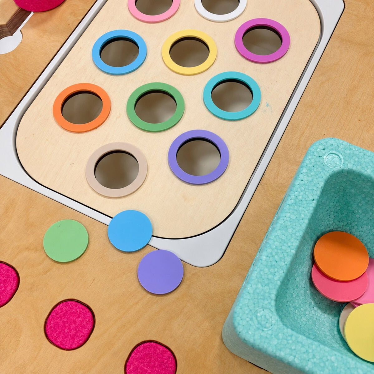Möbel bygge Open-Ended-Play-Tisch, Spieltisch für bygge-Bausteine