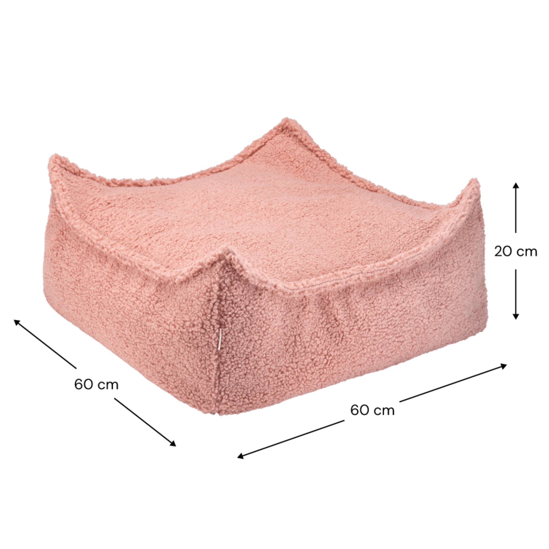 Kinder Ottoman Sitzgelegenheit & Beanbag Bundle – Wigiwama