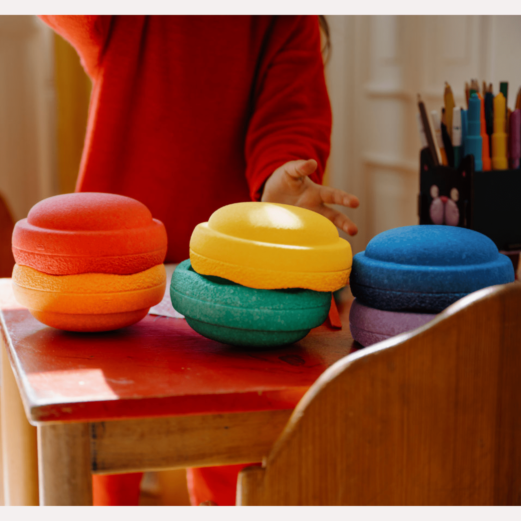 Stapelstein® Original Mini rainbow - LeoBabys