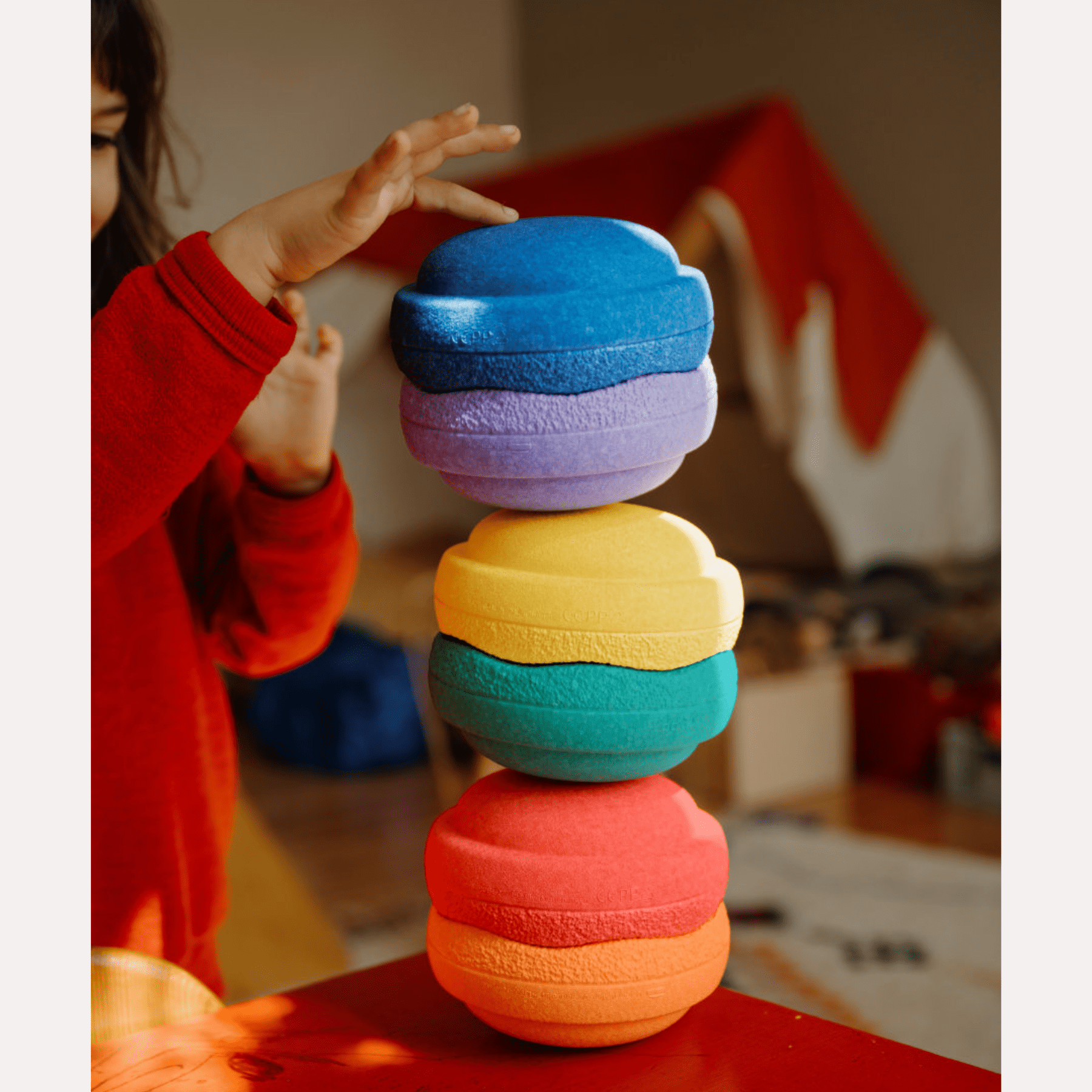 Stapelstein® Original Mini rainbow - LeoBabys