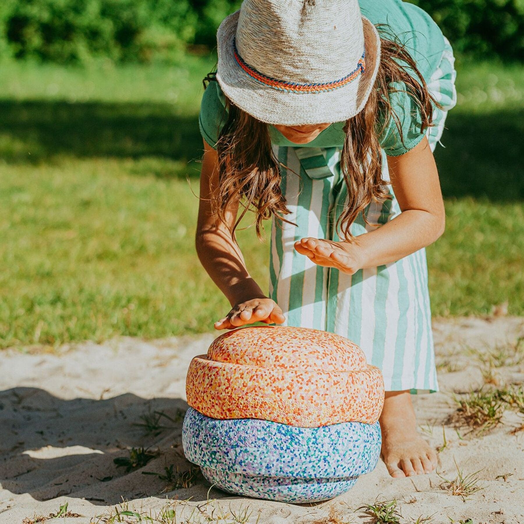 Stapelstein® Summer Rainbow Set Pastell - LeoBabys