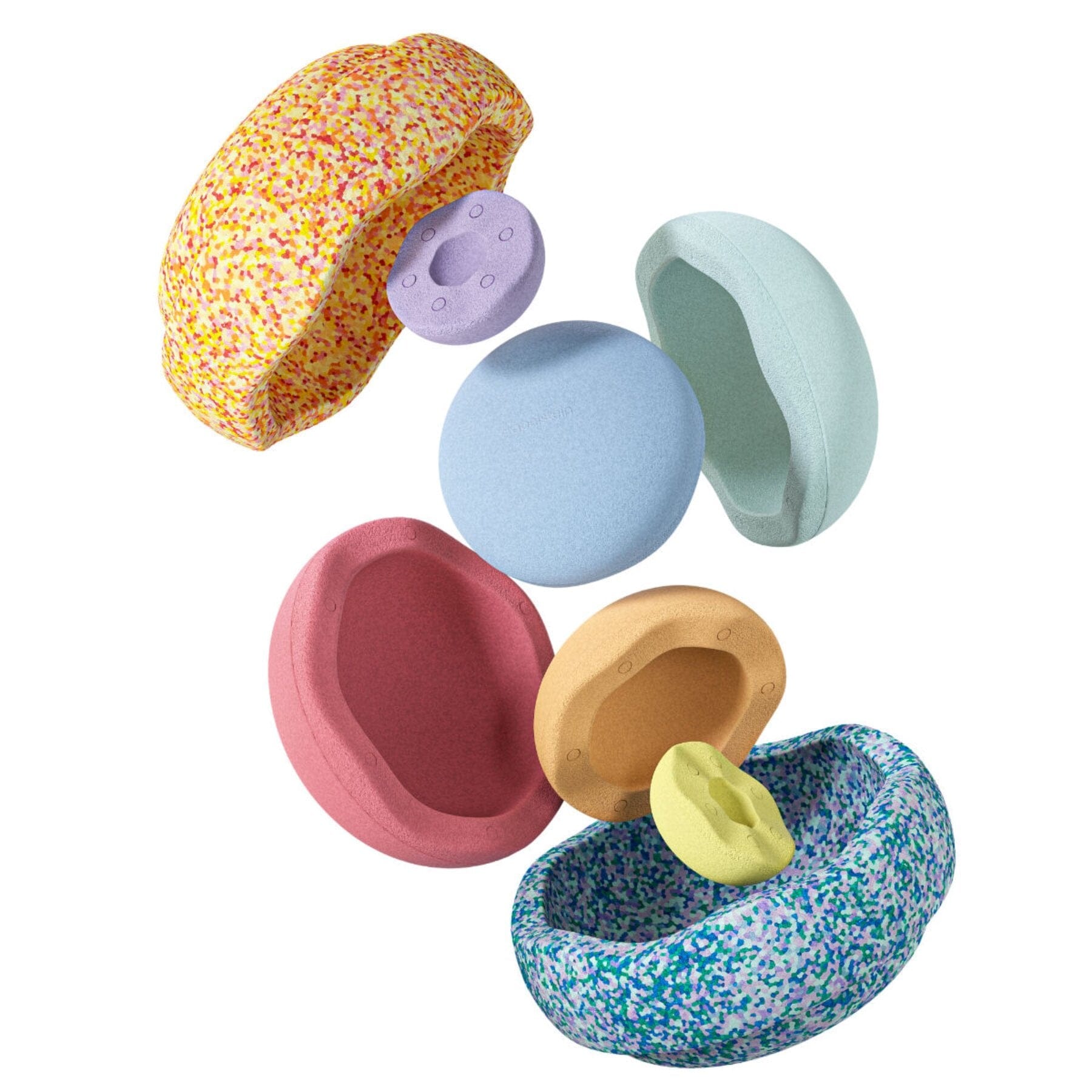 Stapelstein® Summer Rainbow Set Pastell - LeoBabys