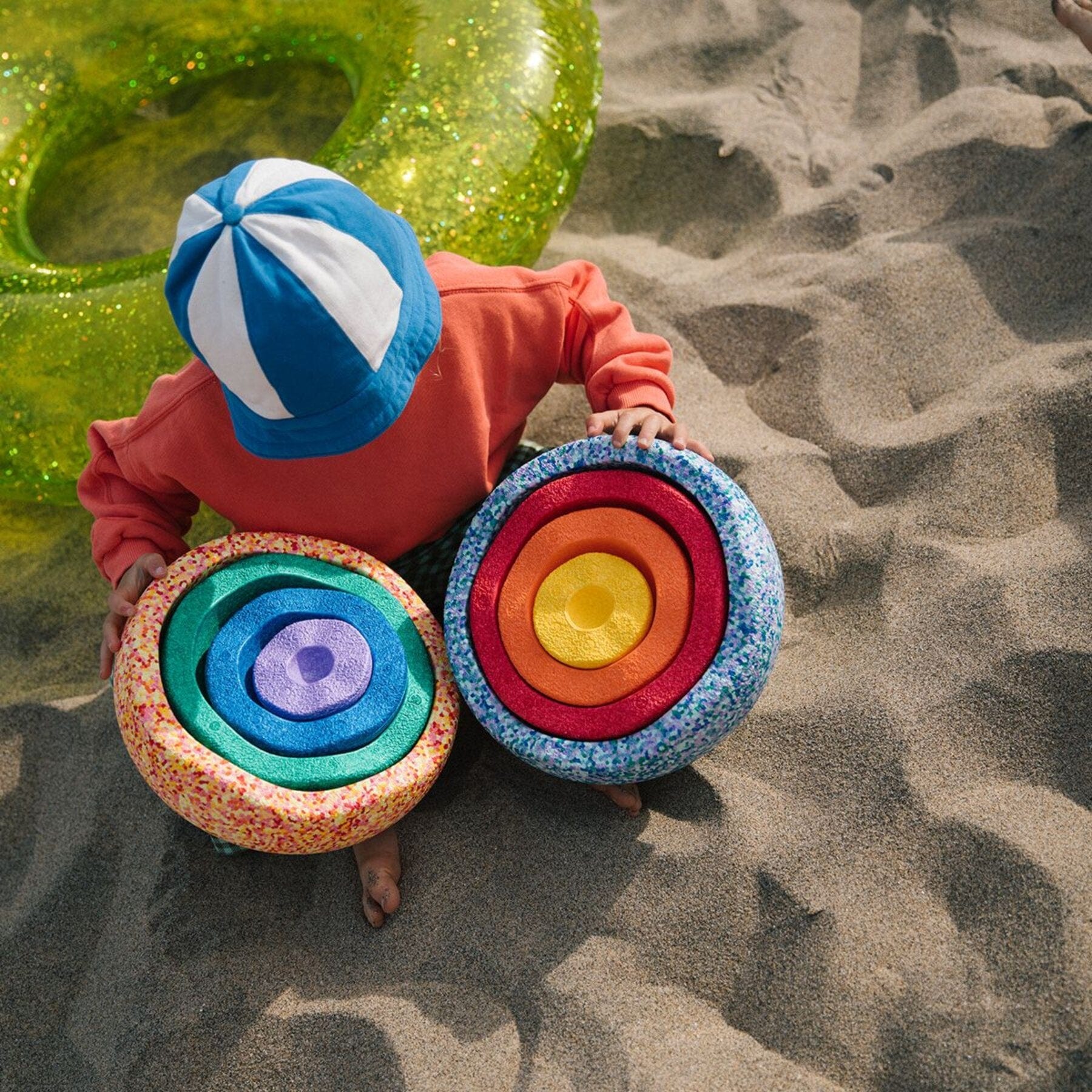 Stapelstein® Summer Rainbow Set Classic - LeoBabys