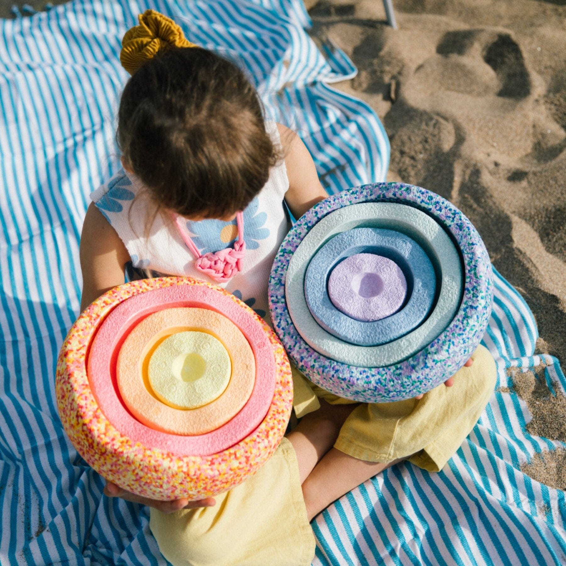 Stapelstein® Summer Rainbow Set Pastell - LeoBabys