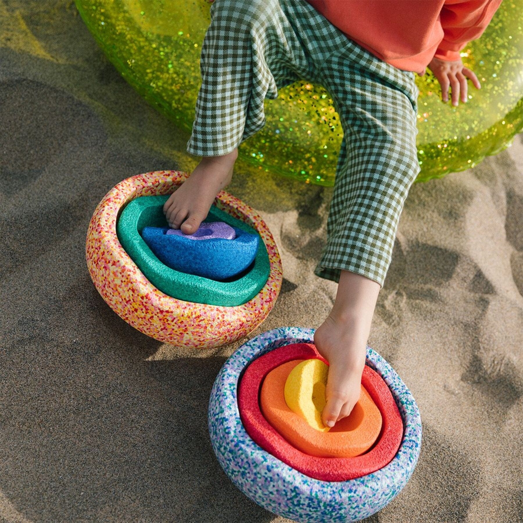 Stapelstein® Summer Rainbow Set Classic - LeoBabys
