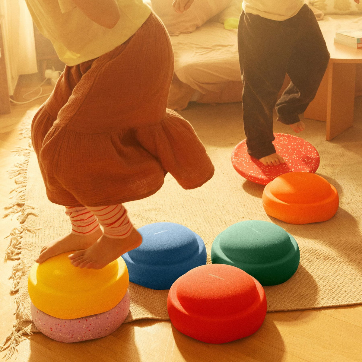 Stapelsteine Stapelstein Rainbow Set Winter Special, 6 + 1, classic oder pastel