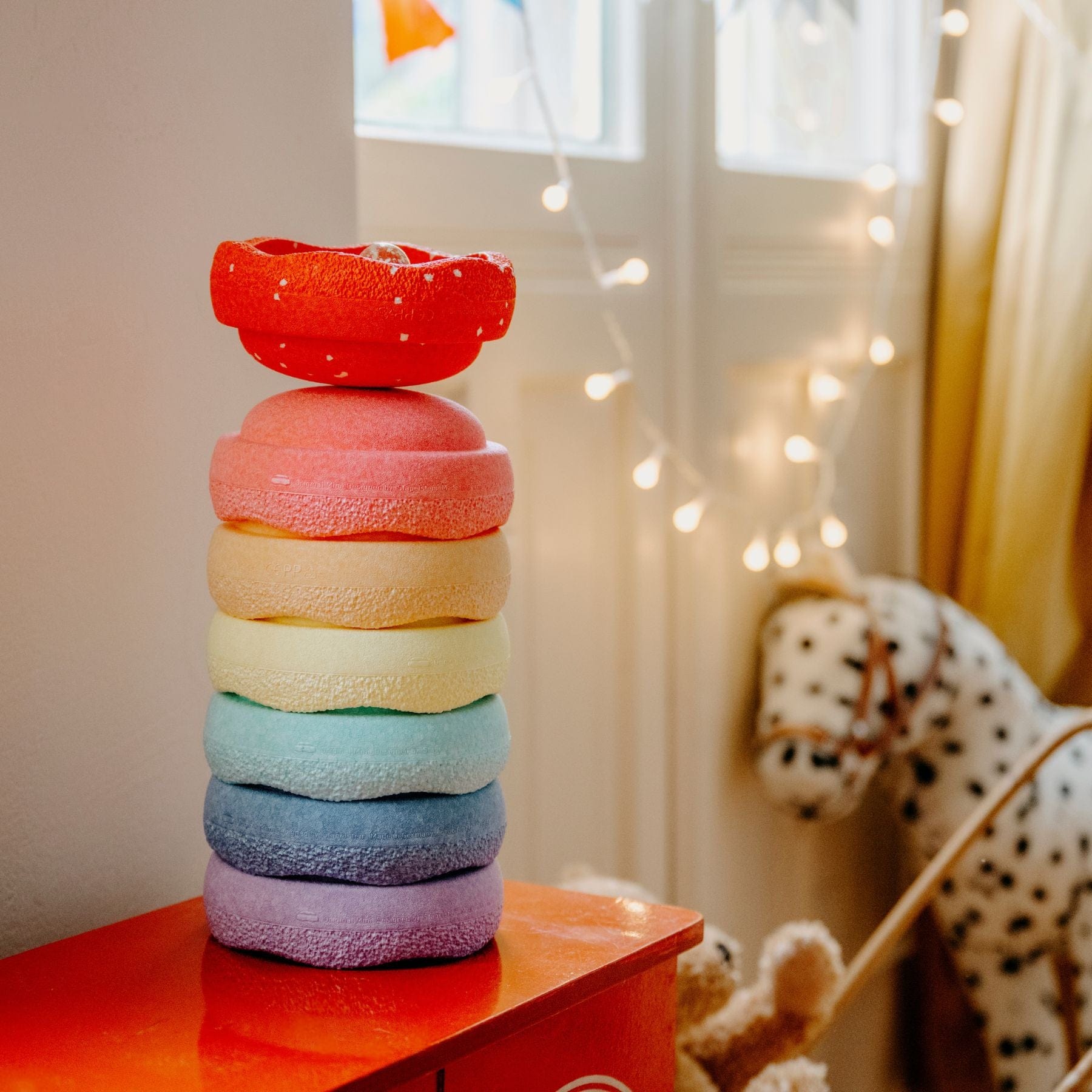 Stapelstein® Blush Special Original Mini rainbow classic pastel