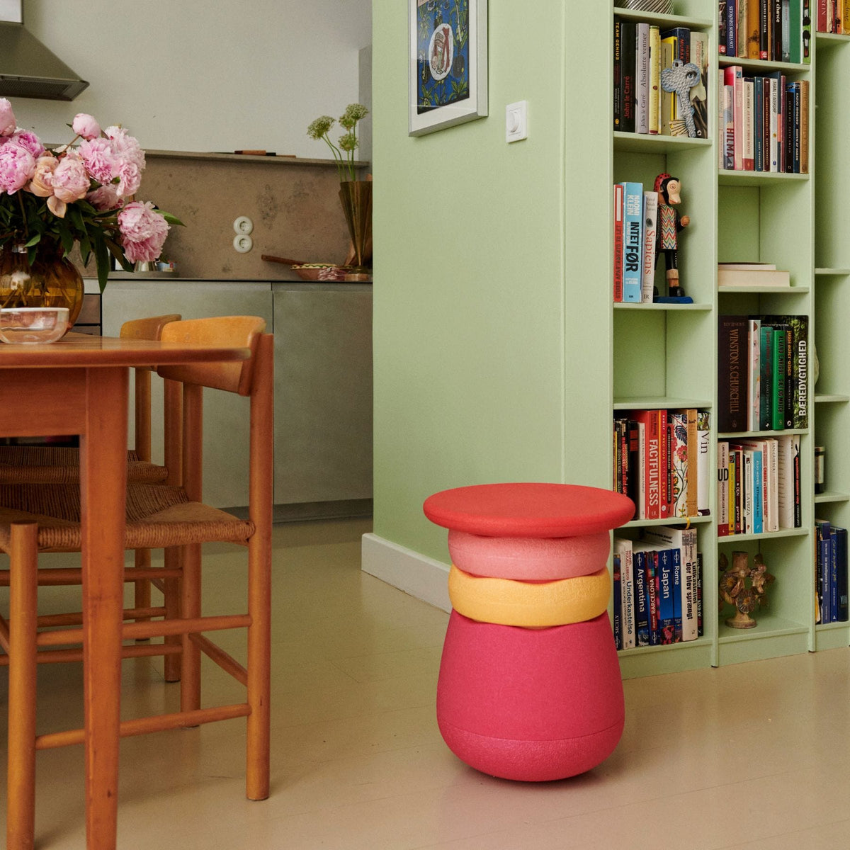 Stapelsteine Stapelstein Dynamic all, mitwachsender Hocker für Kinder und Erwachsene