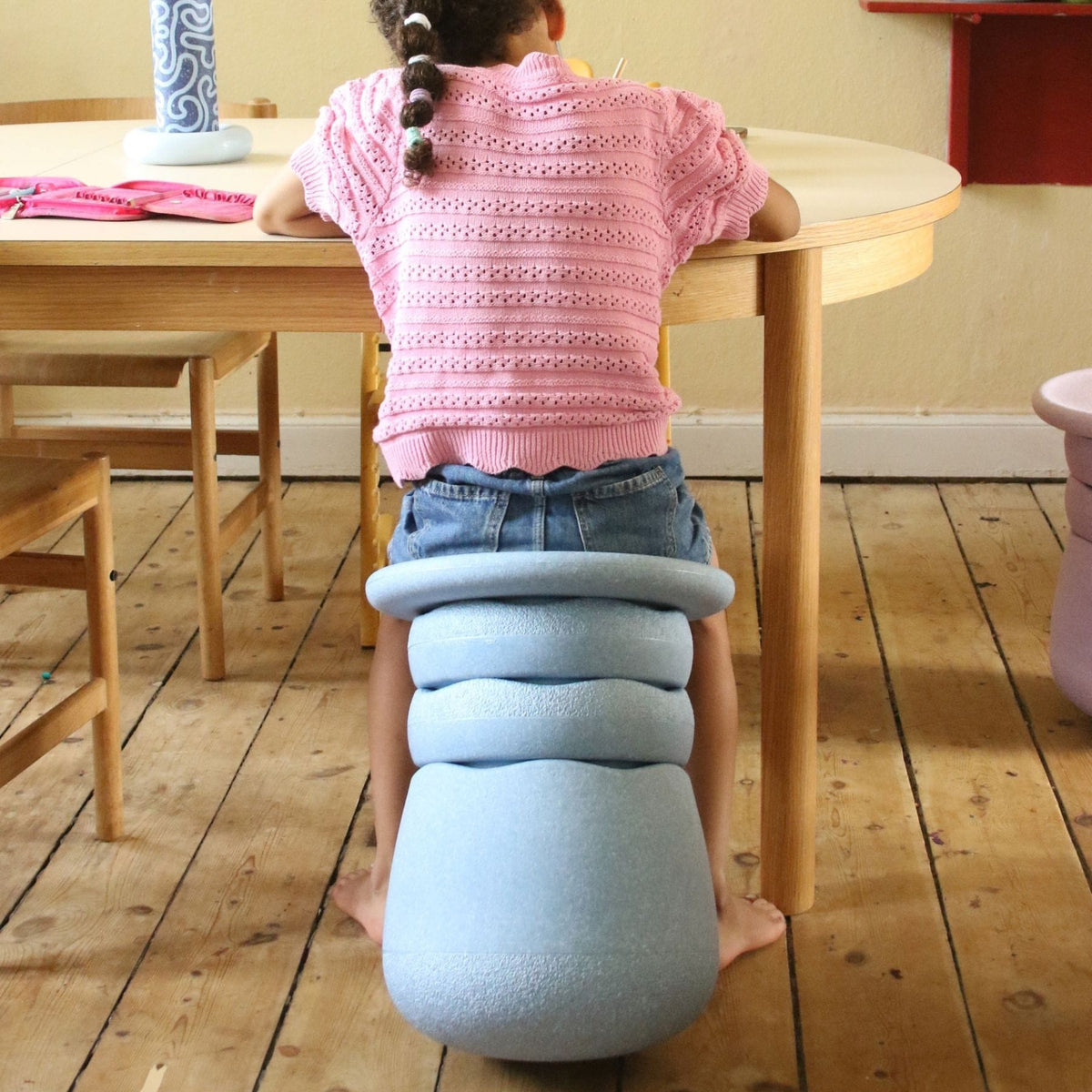 Stapelsteine Stapelstein Dynamic all, mitwachsender Hocker für Kinder und Erwachsene