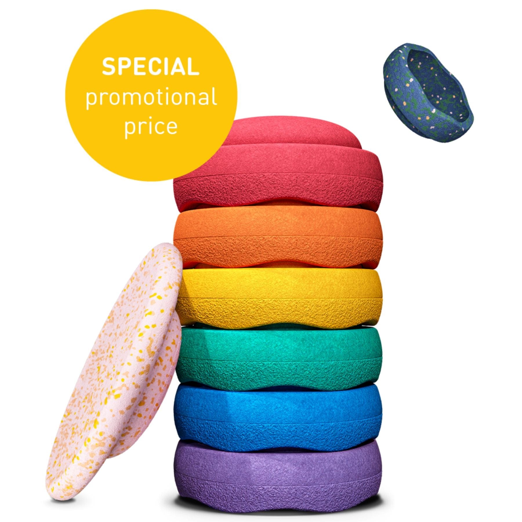 Stapelstein® Spring Special Rainbow Set — Limited Edition - LeoBabys