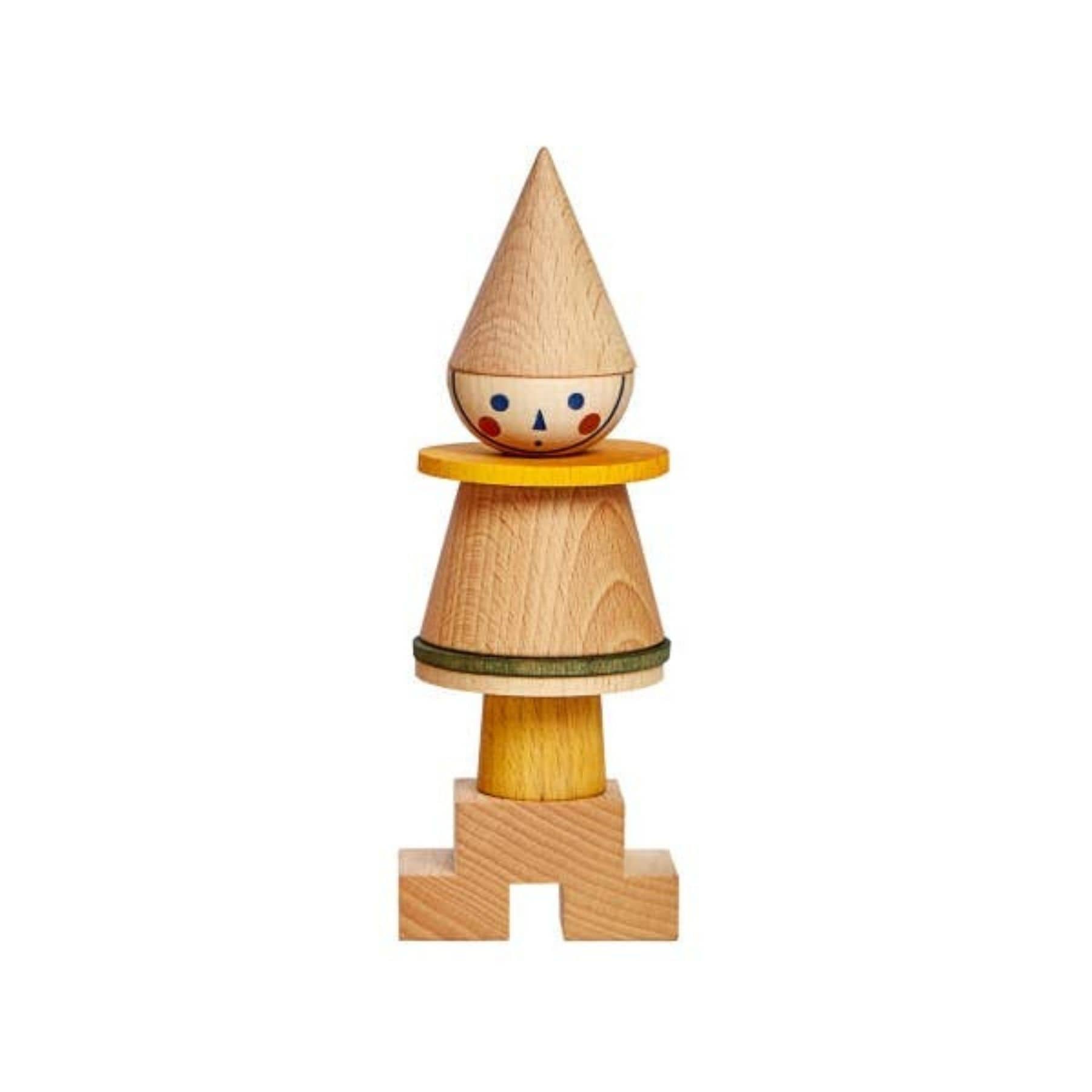 Steckfigur LALA - Montessori Stapelfigur aus Holz | Wooden Story