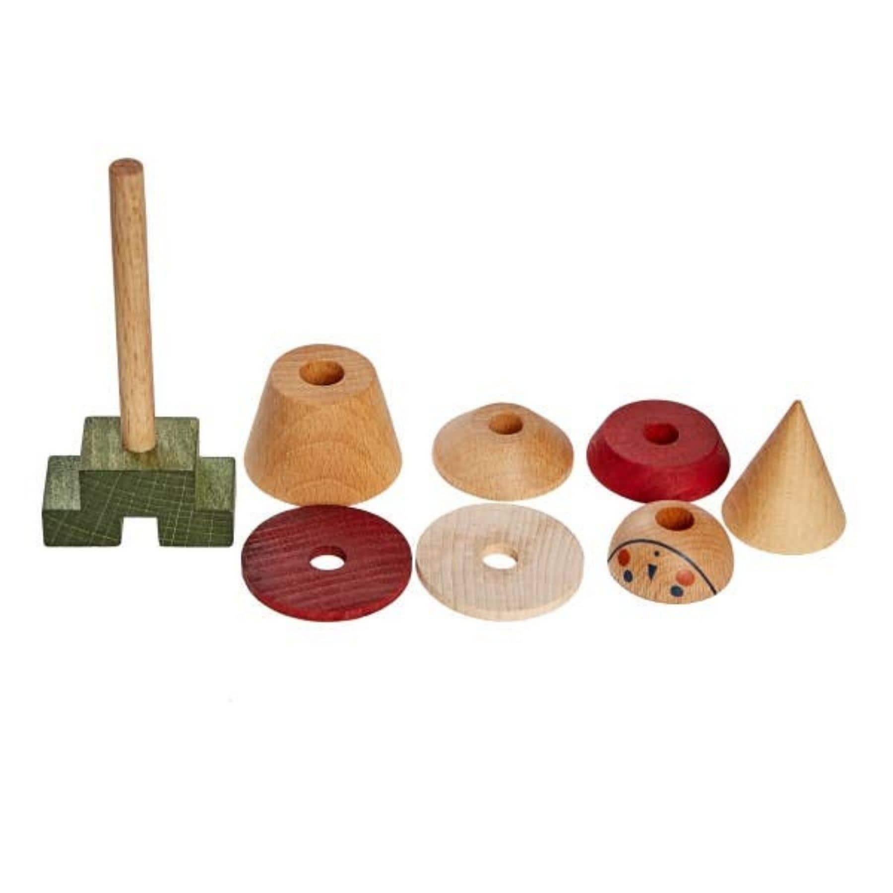Steckfigur LALA - Montessori Stapelfigur aus Holz | Wooden Story