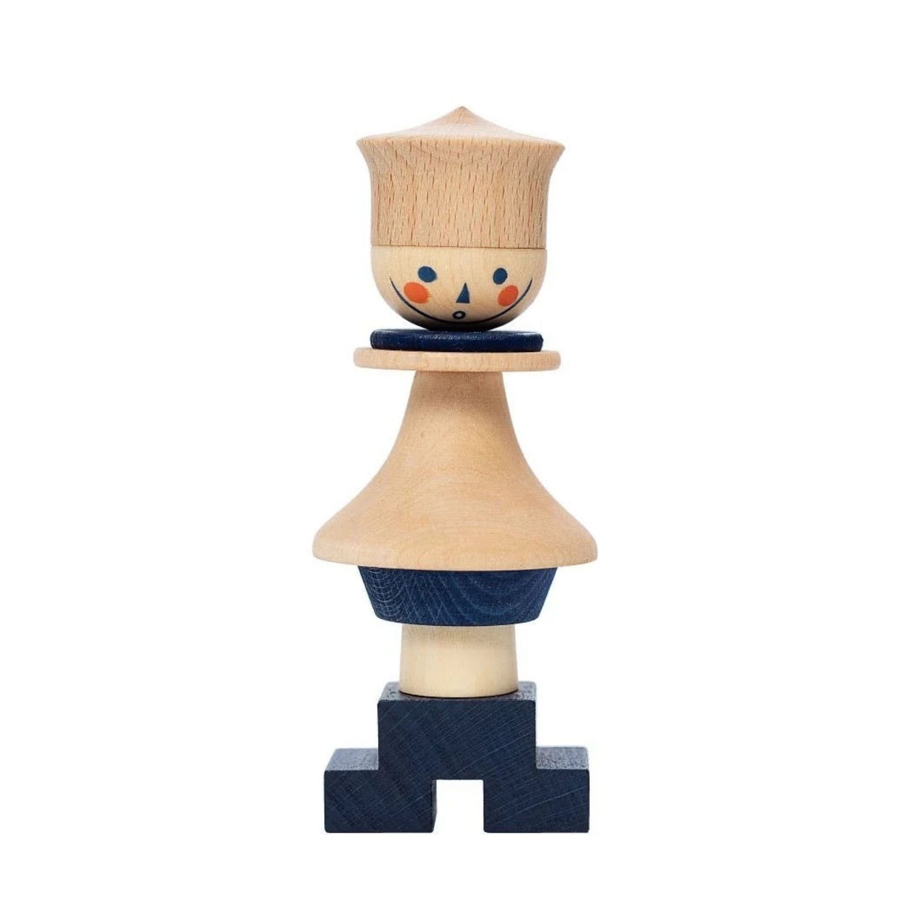 Steckfigur LALA - Montessori Stapelfigur aus Holz | Wooden Story