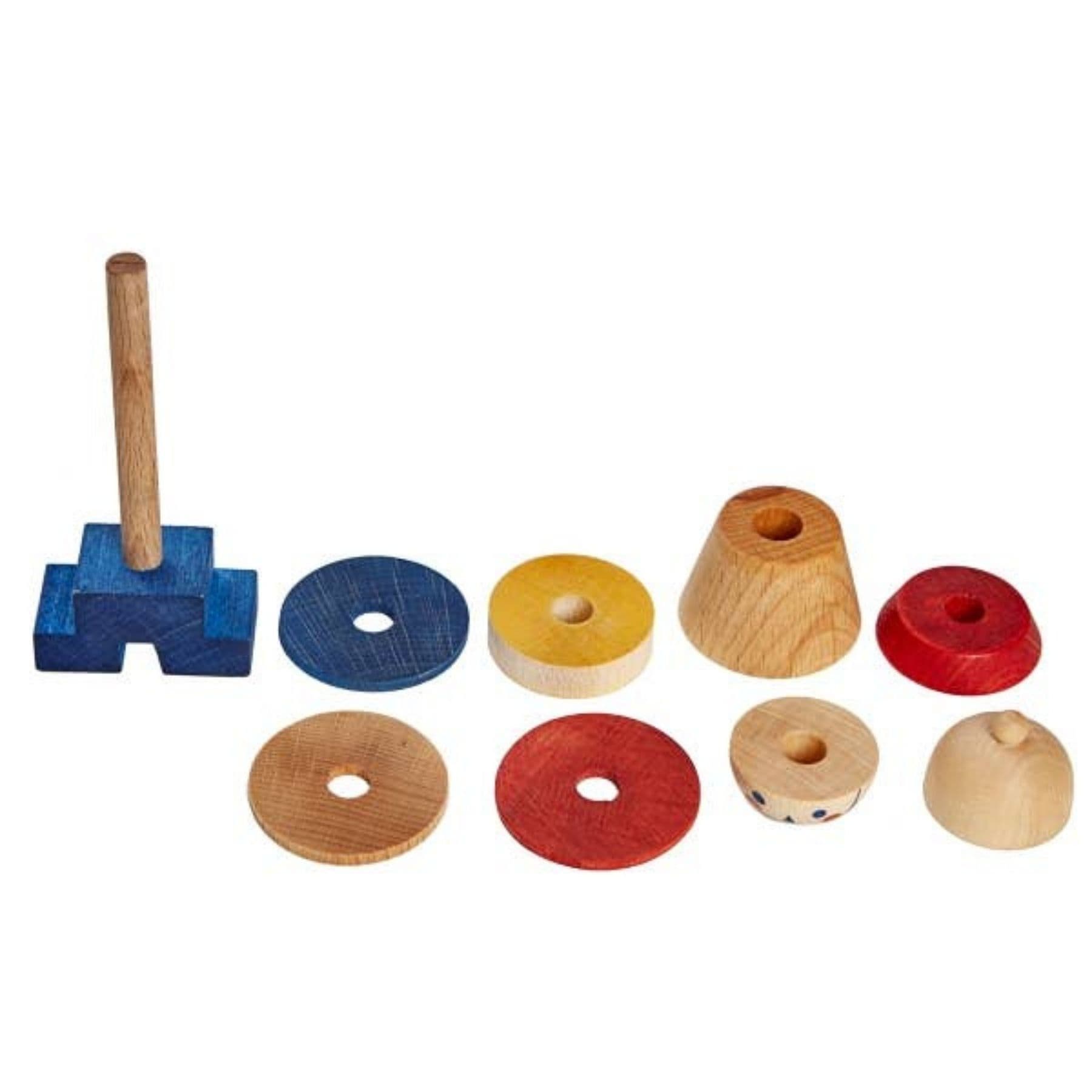Steckfigur LALA - Montessori Stapelfigur aus Holz | Wooden Story