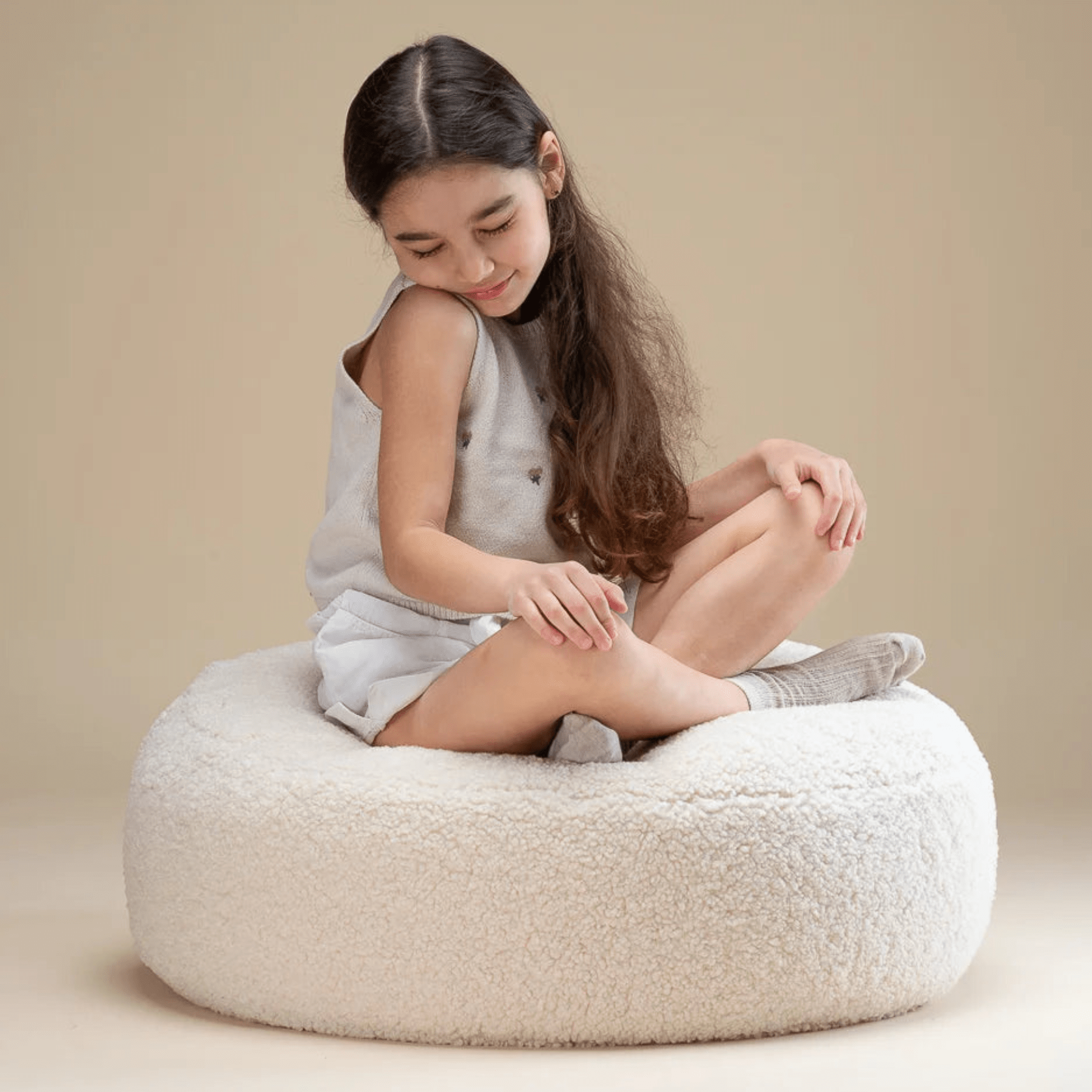 Teddy Sitzsack und Ottoman Set wigiwama