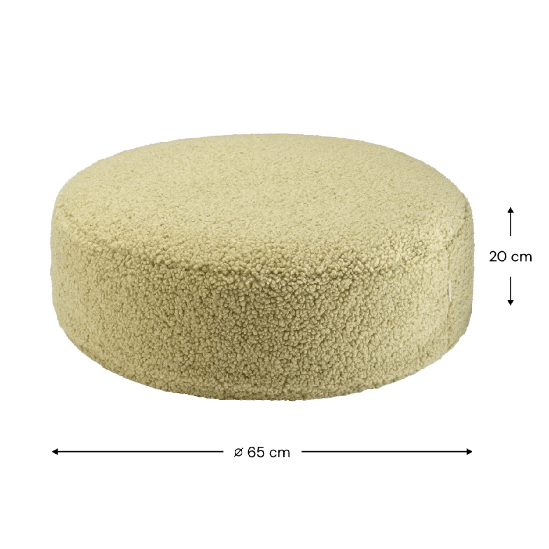 Teddy Sitzsack und Ottoman Set wigiwama