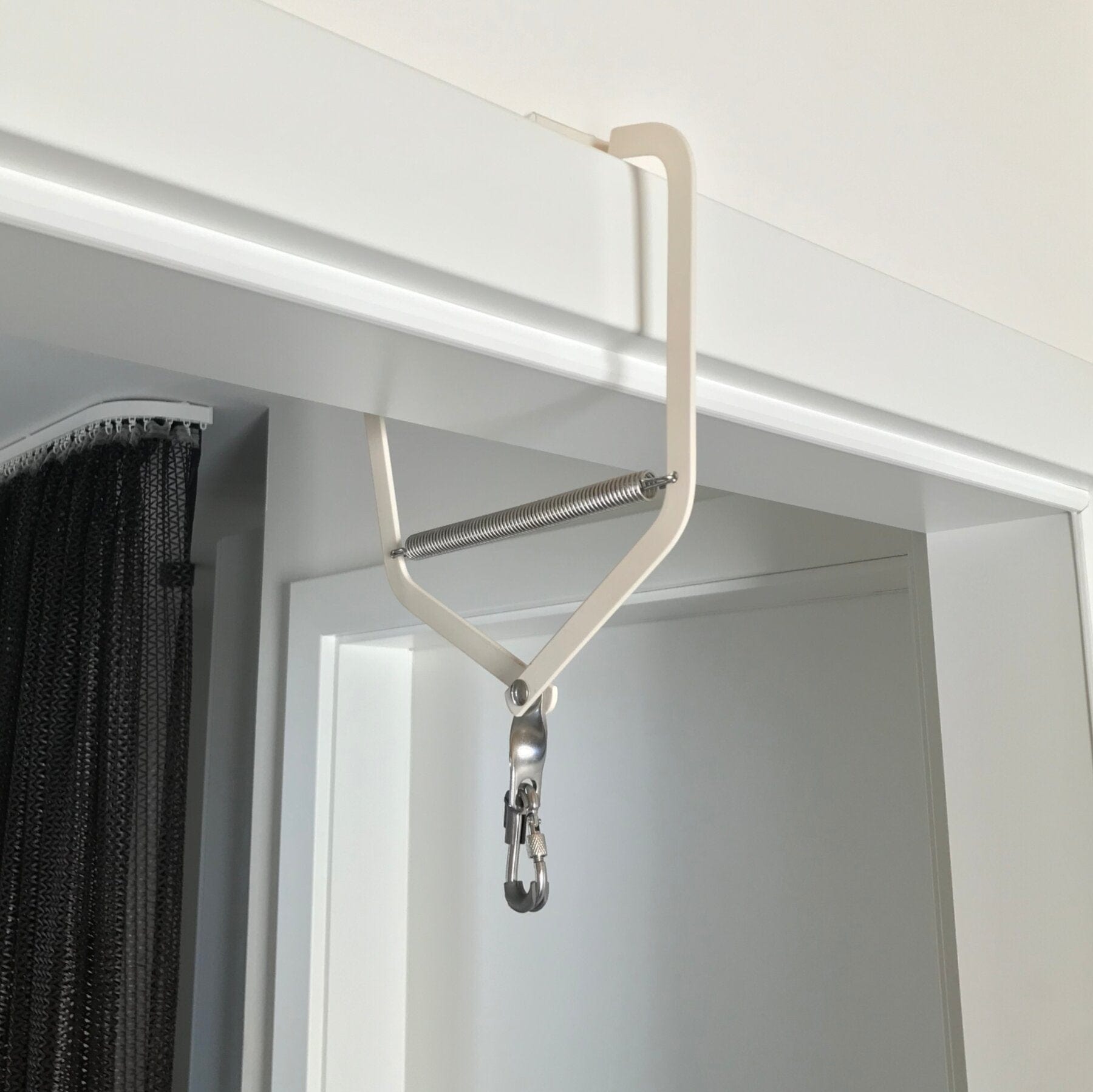 Babyschaukel Luxus Leinekissen Beige Gestreift - LeoBabys