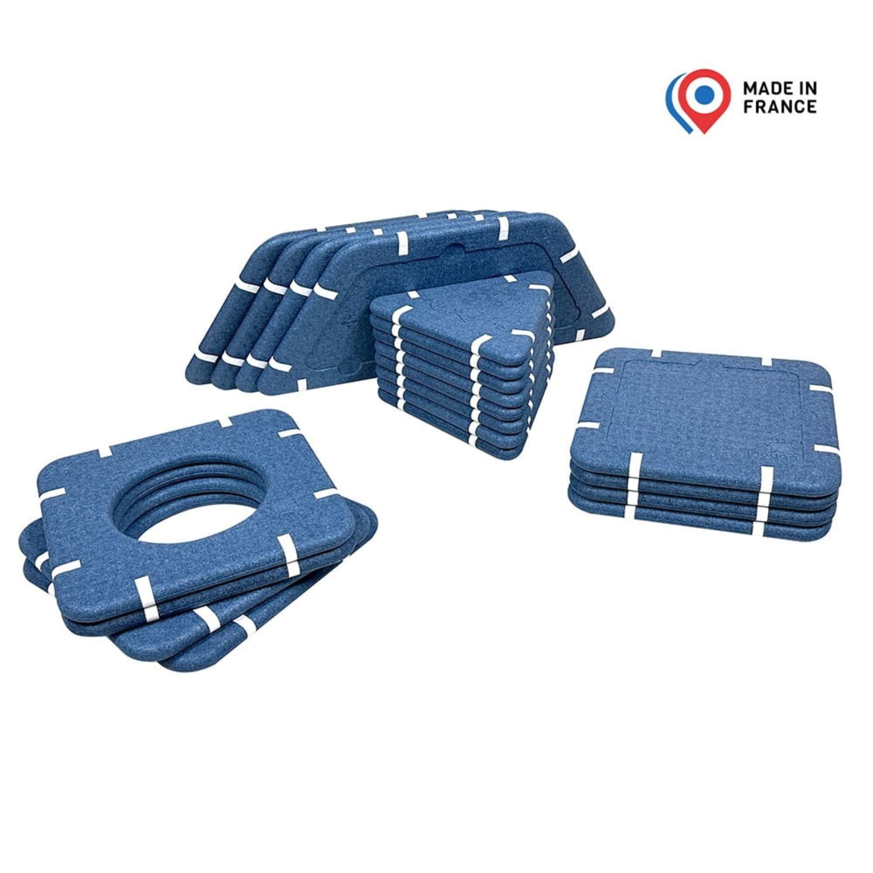 Magnetische Riesenbausteine – 20-teiliges Magnetbaukasten-Set (Inöuqa Adventure Set)