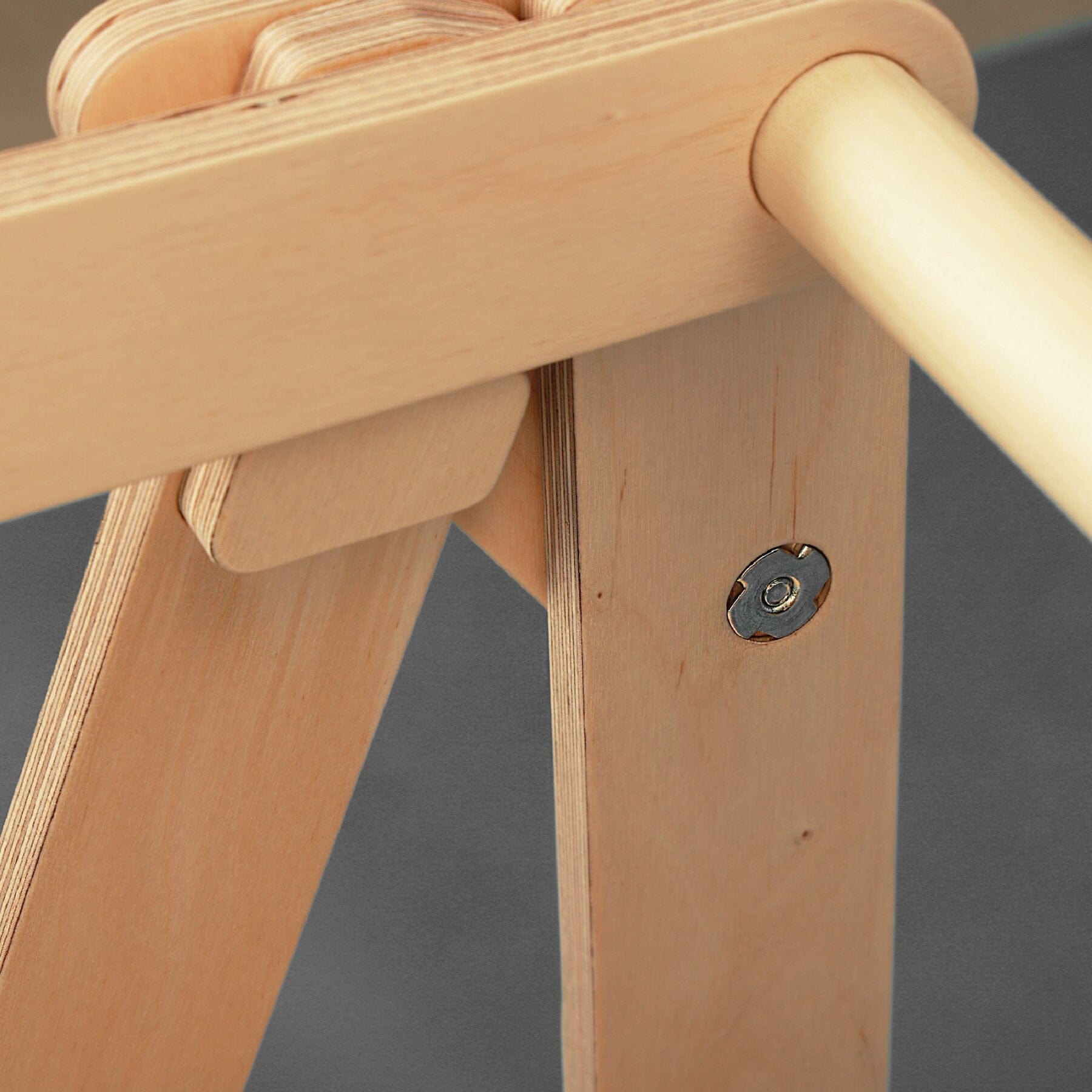 Faltbarer Montessori Naturholz Lernturm - LeoBabys