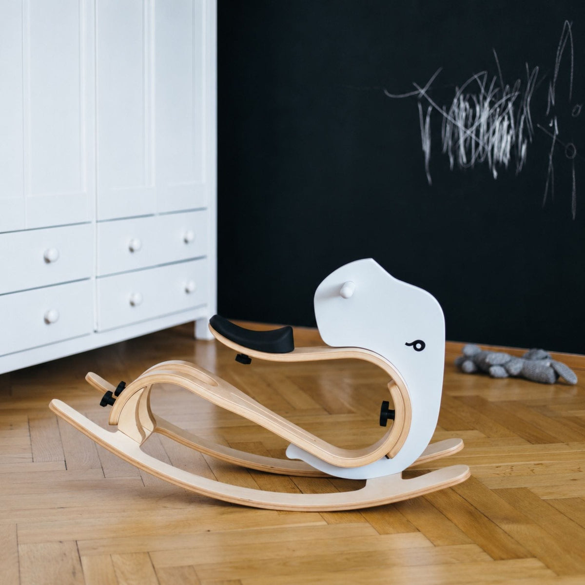 Schaukeltier leg&go Elephino Schaukeltier Elefant aus Holz, ab 6 Monaten