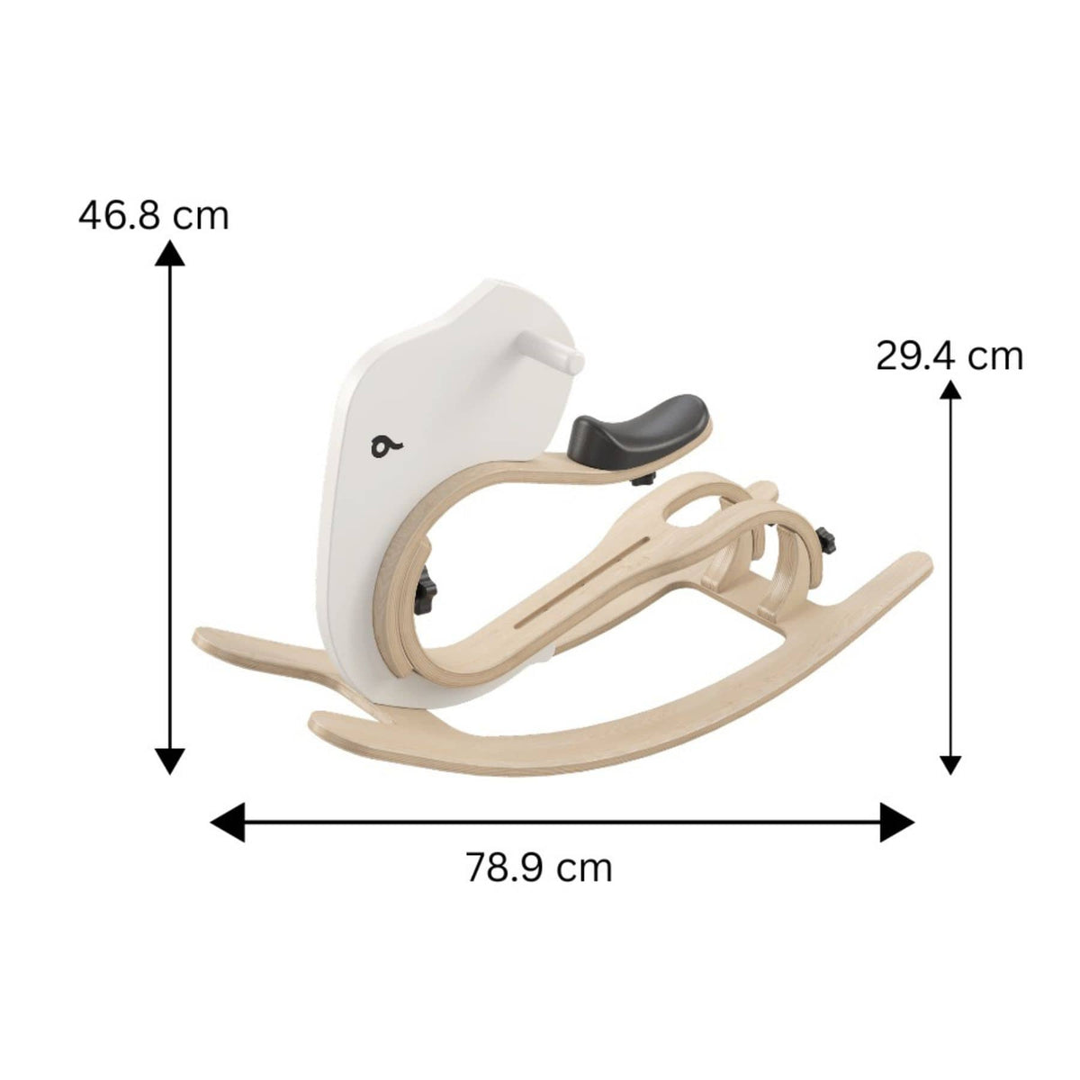 Schaukeltier leg&go Elephino Schaukeltier Elefant aus Holz, ab 6 Monaten