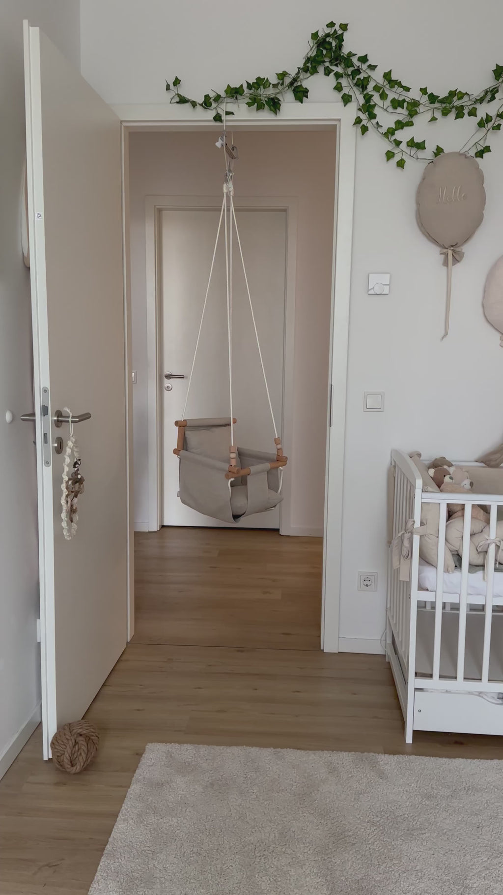 Türklammer für Babyschaukeln und Liegeschaukeln - Leobabys 