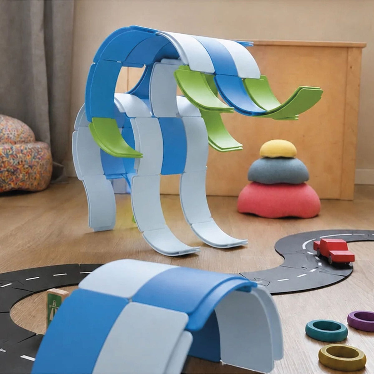 Konstruktionsspielzeug waytoplay Arches Sea Life, 25 Bögen für Meerestiere