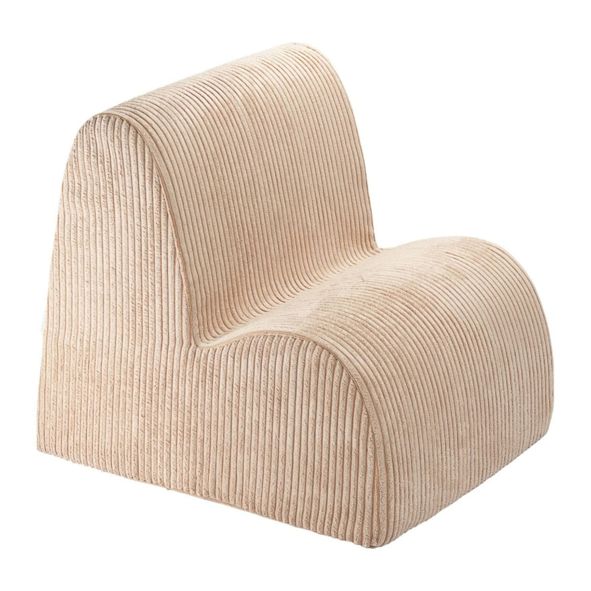 Polstermöbel wigiwama Cloud Chair aus Cord, Kindersessel aus Schaumstoff