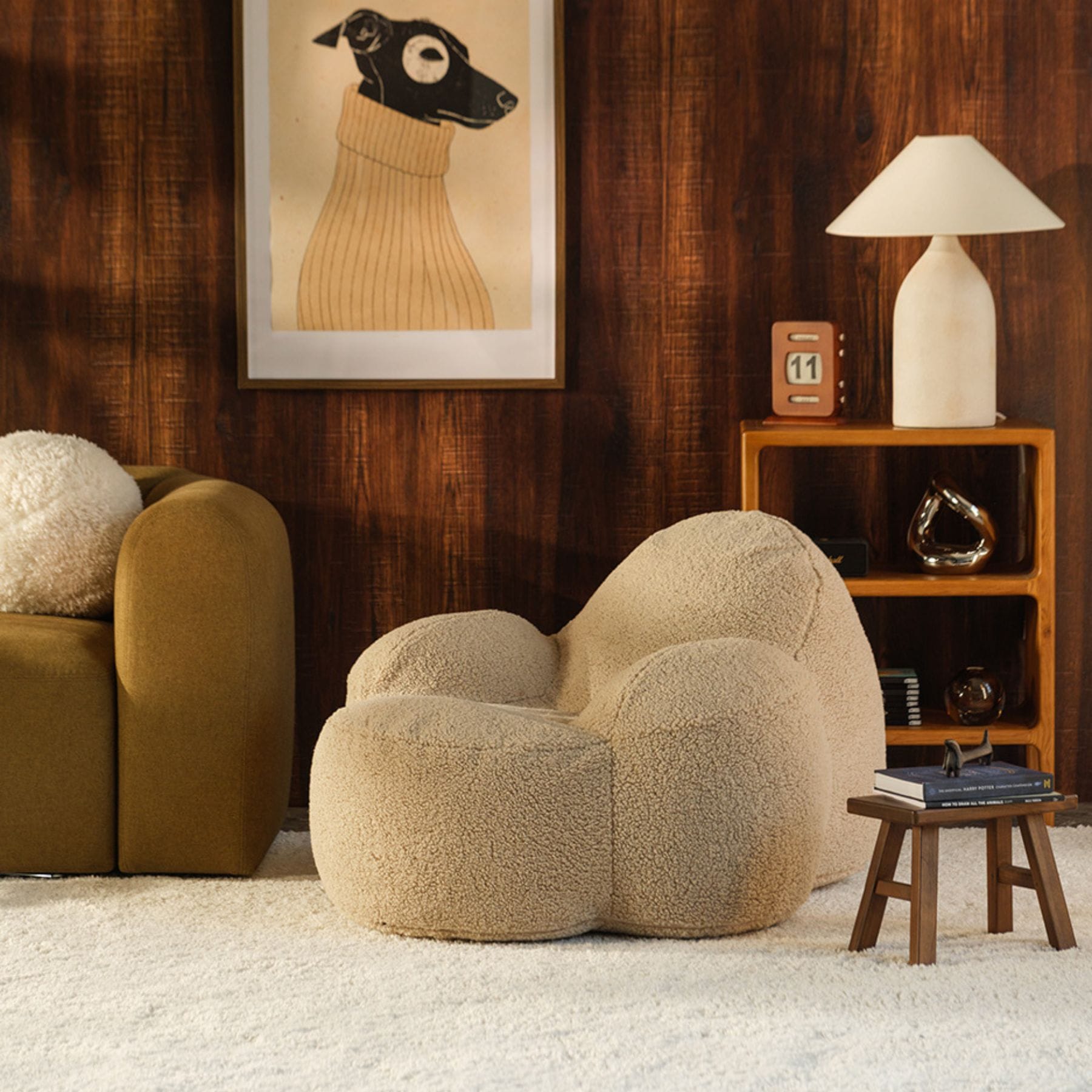 wigiwama Momo Chair - Loungesessel für Teenager | OEKO-TEX, handgefertigt in der EU