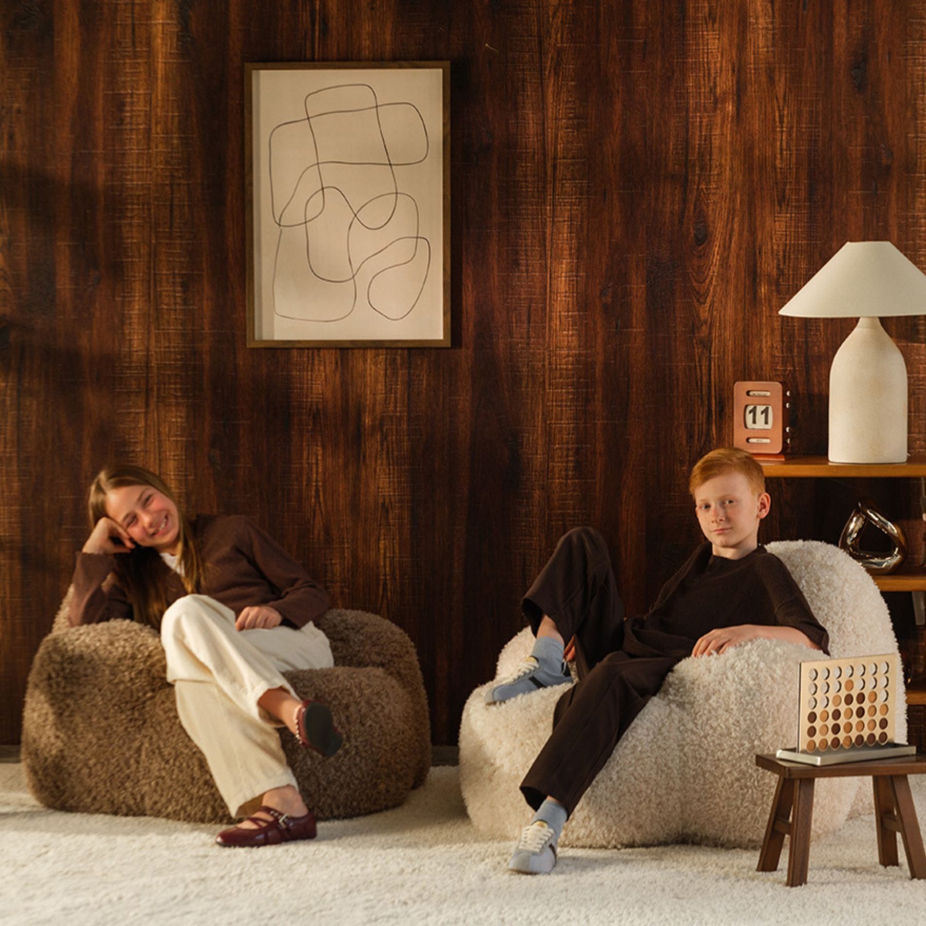 wigiwama Momo Chair - Loungesessel für Teenager | OEKO-TEX, handgefertigt in der EU