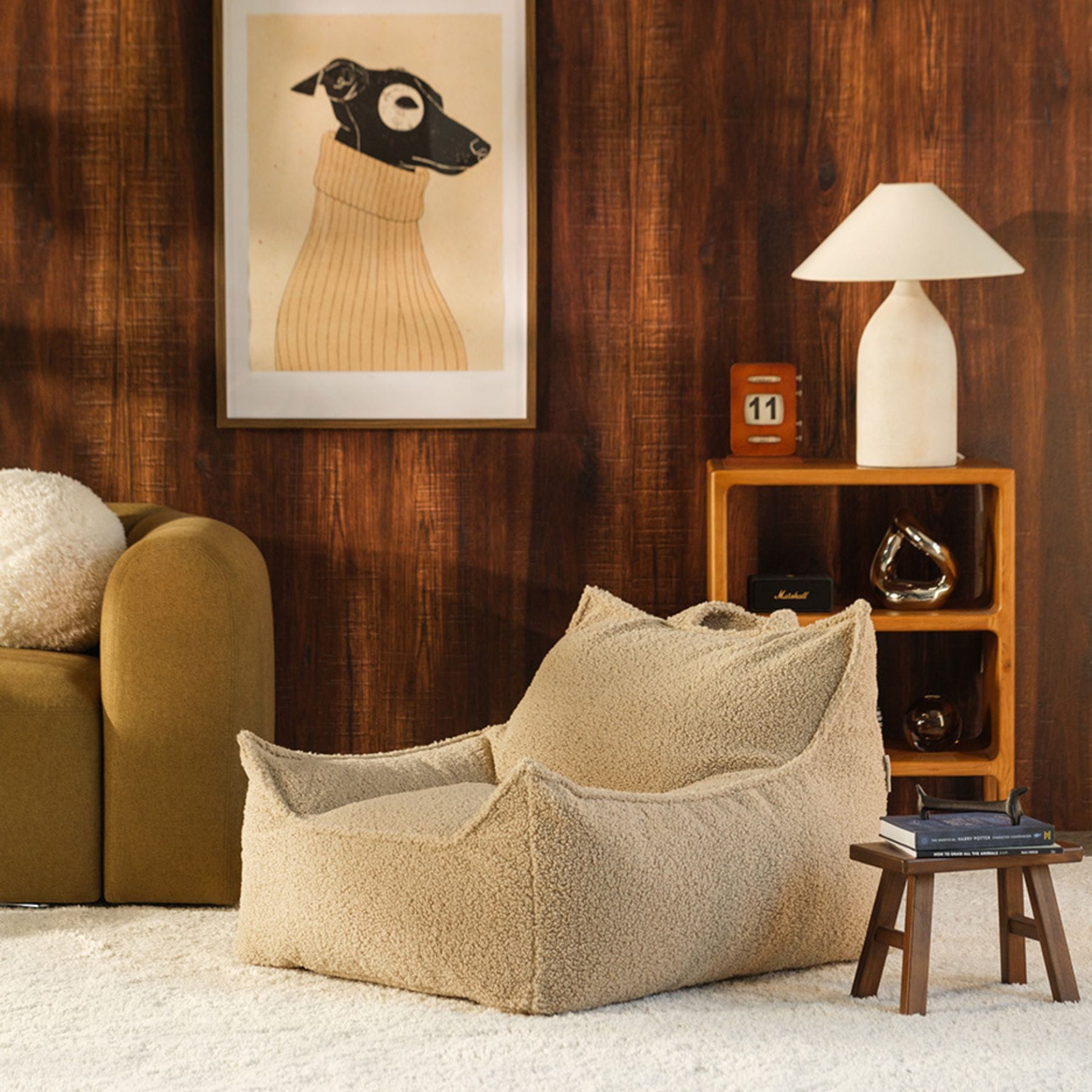 wigiwama Club Chair - Sessel für Teenager | Cord & Teddy, handgefertigt in der EU