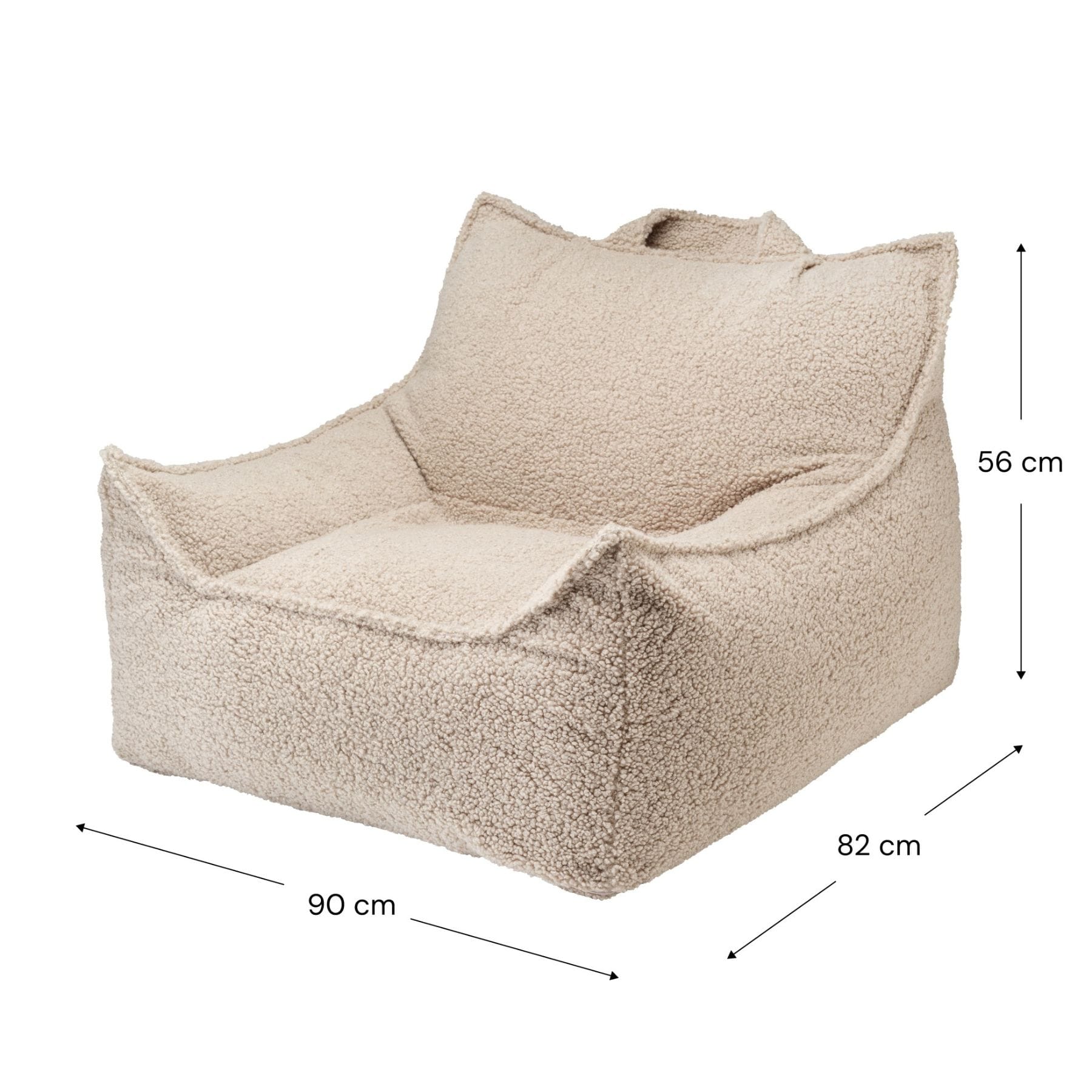 wigiwama Club Chair - Sessel für Teenager | Cord & Teddy, handgefertigt in der EU