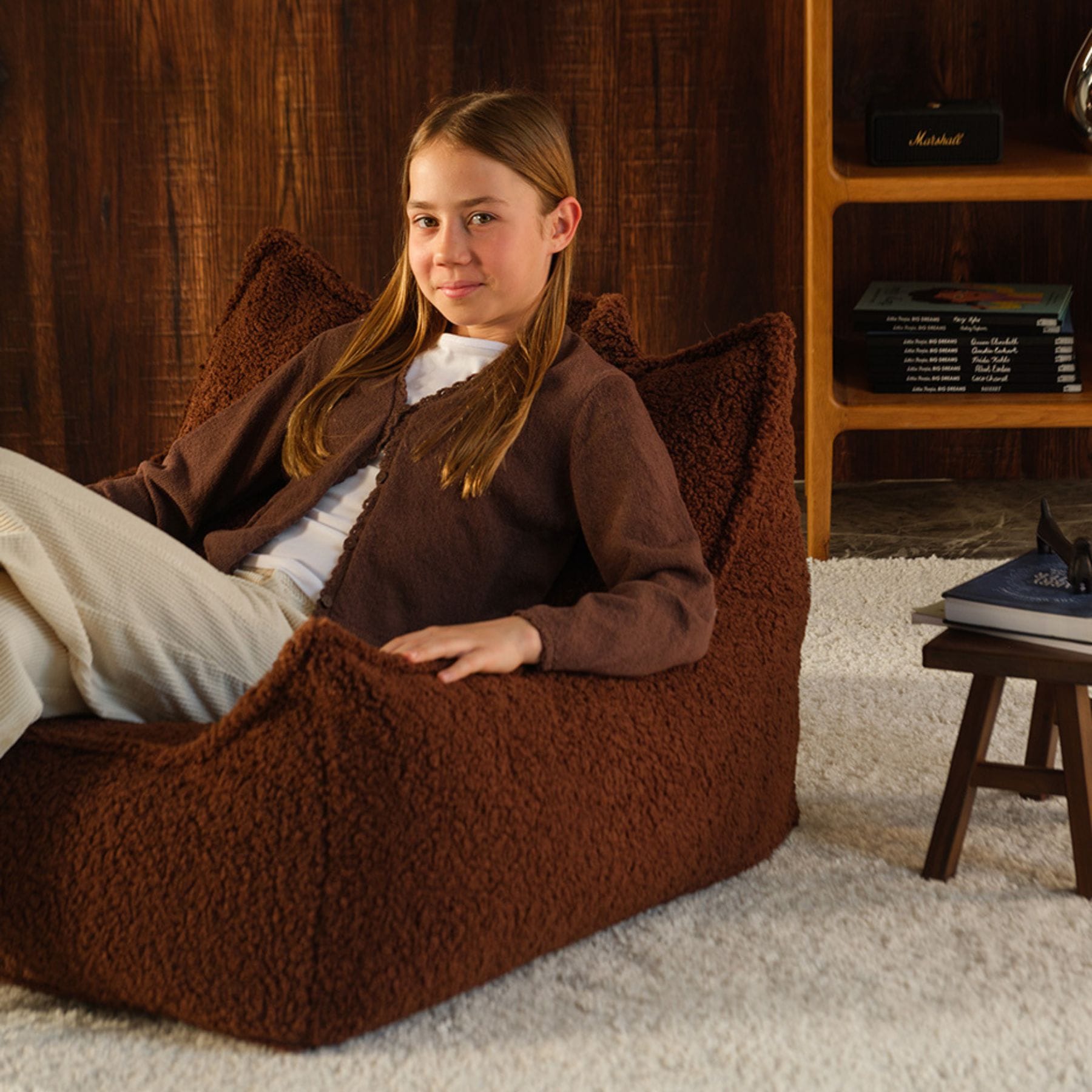 wigiwama Club Chair - Sessel für Teenager | Cord & Teddy, handgefertigt in der EU