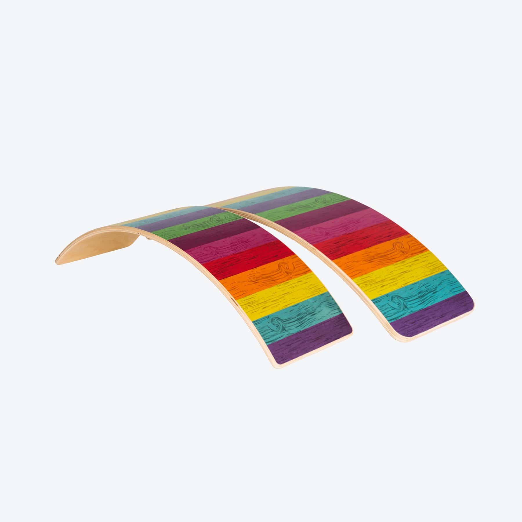 Balance Board Wobbel Board Regenbogen - LeoBabys