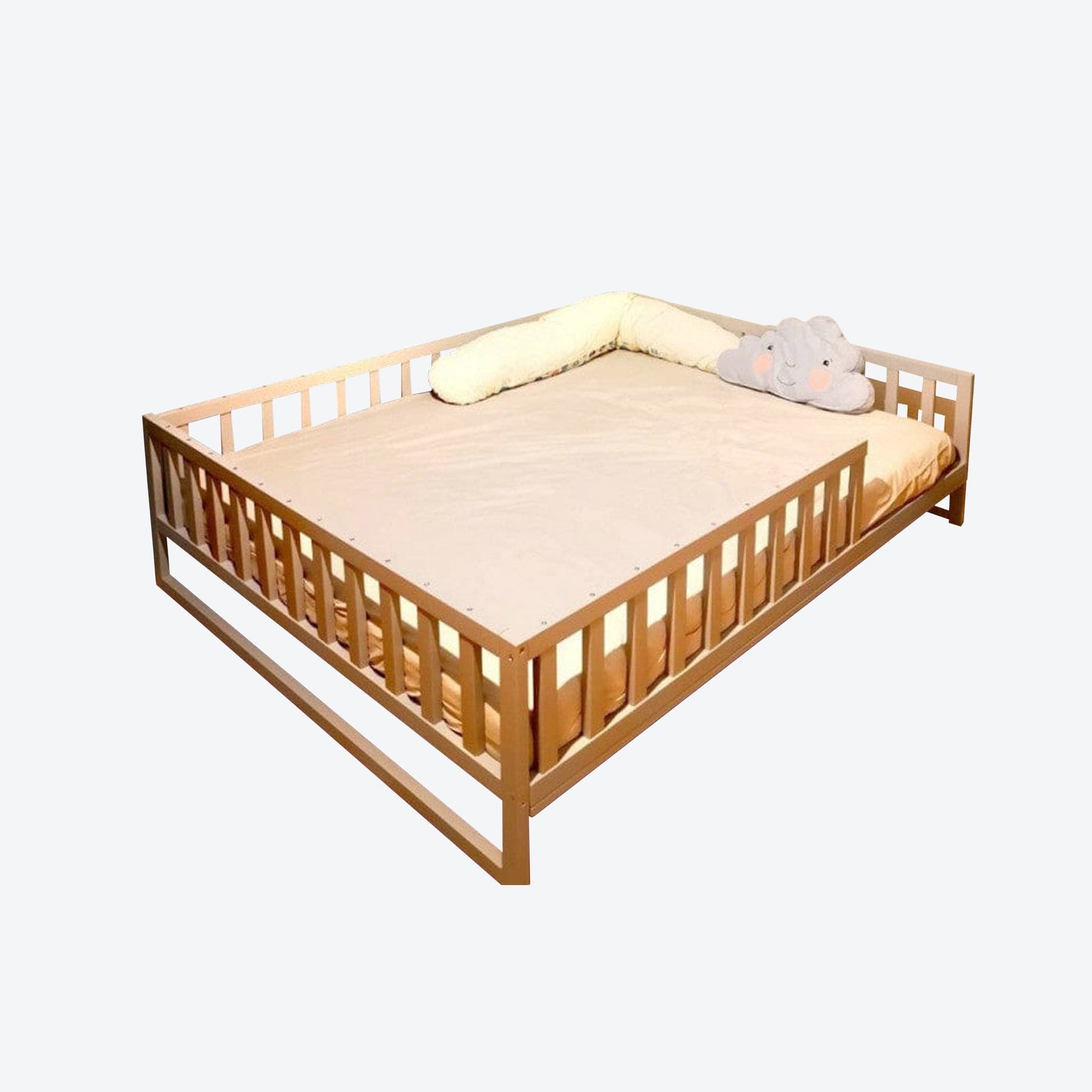 Kinderbett Montessori Bodenbett Floorbed - LeoBabys