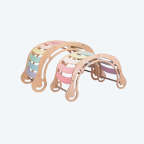 Kletterbogen Pikler Bogen Rutsche Pastell - LeoBabys