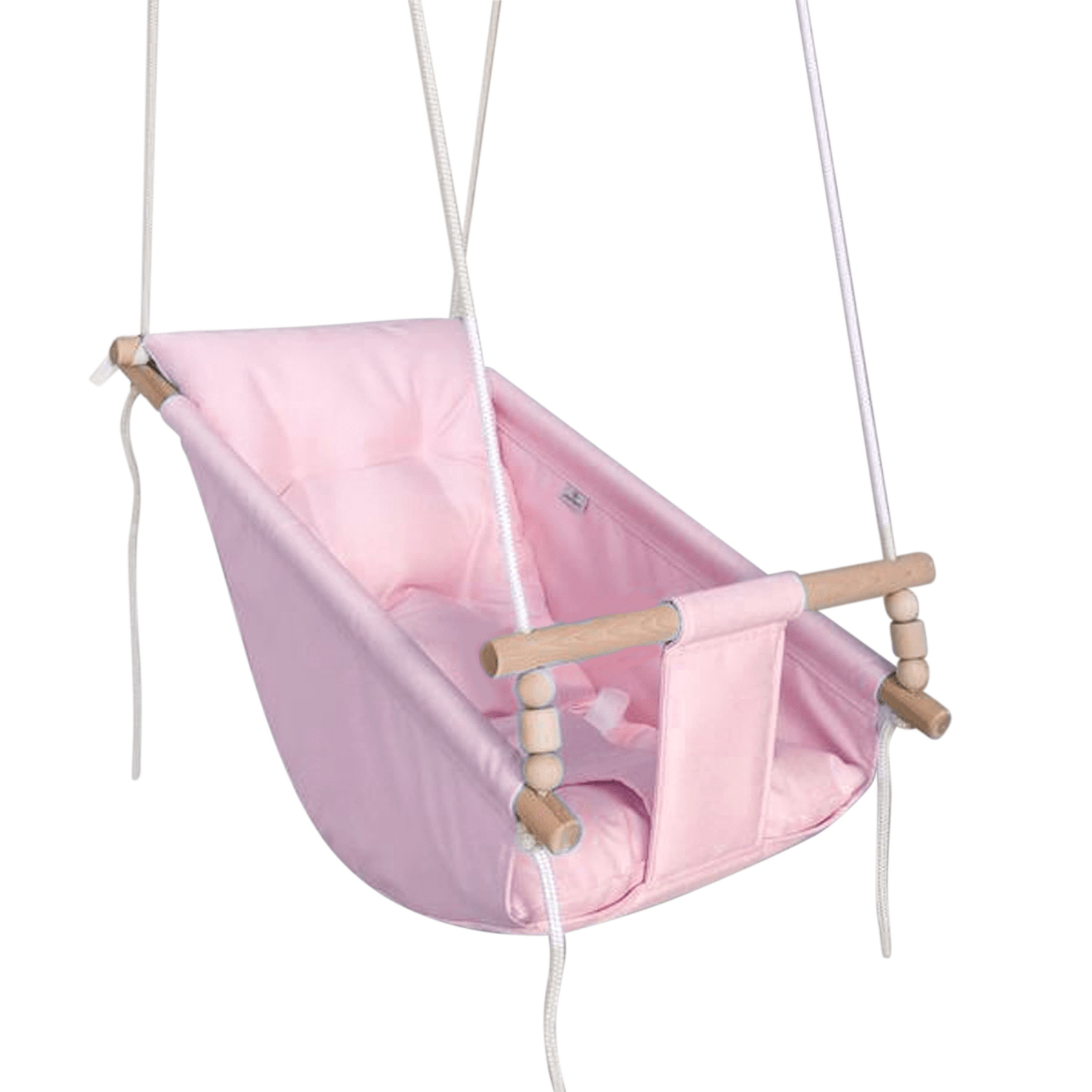 Babyschaukel Groß Polyester Rosa - LeoBabys