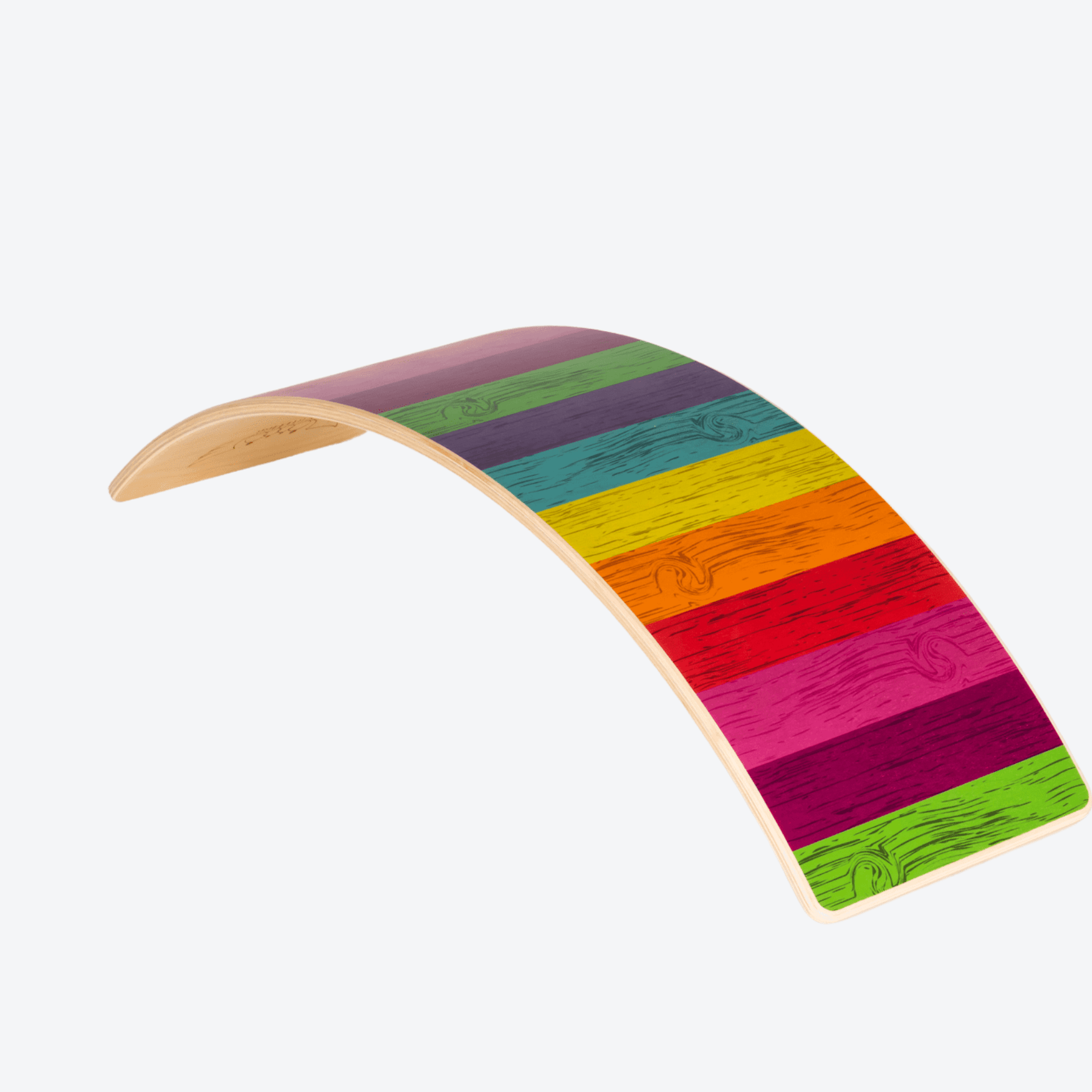 Balance Board Wobbel Board Regenbogen - LeoBabys