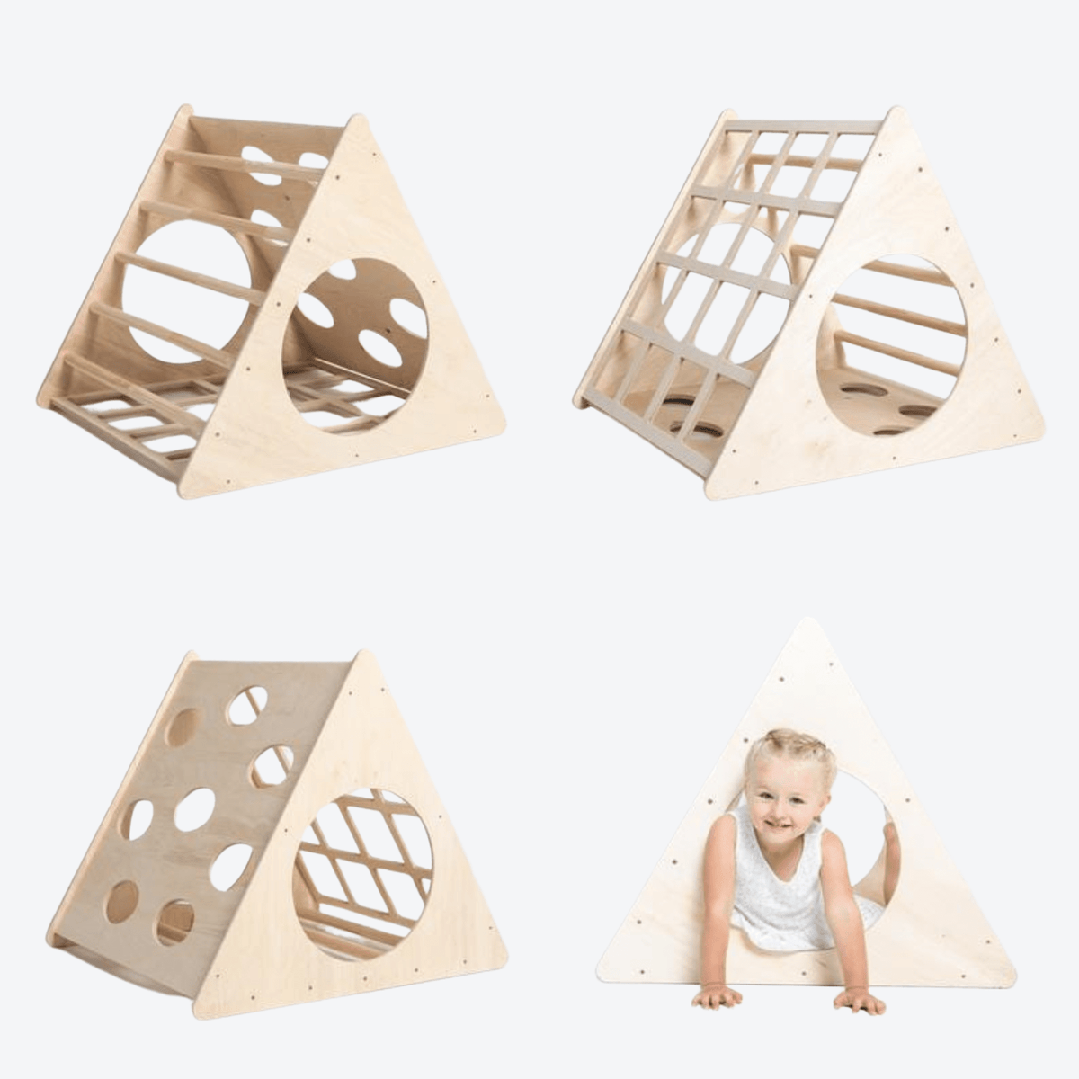 Kletterdreieck Pikler Dreieck Vier Seiten - LeoBabys