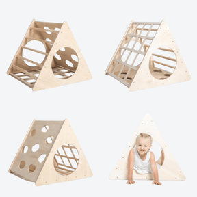Kletterdreieck Pikler Dreieck Vier Seiten - LeoBabys