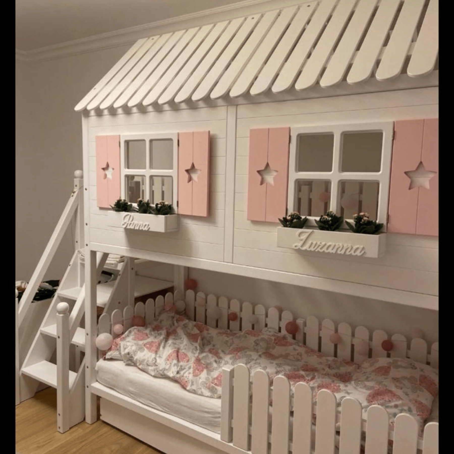 Kinderbett Hochbett Hausbett Individuell - LeoBabys