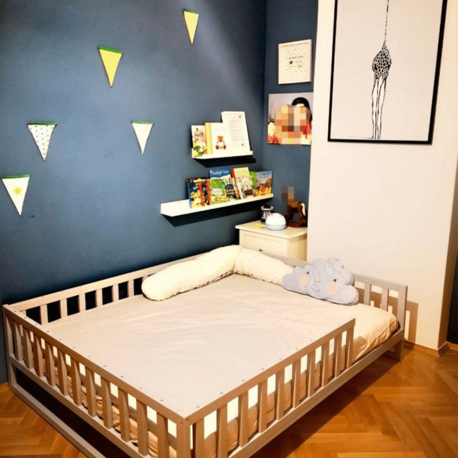 Kinderbett Montessori Bodenbett Floorbed - LeoBabys