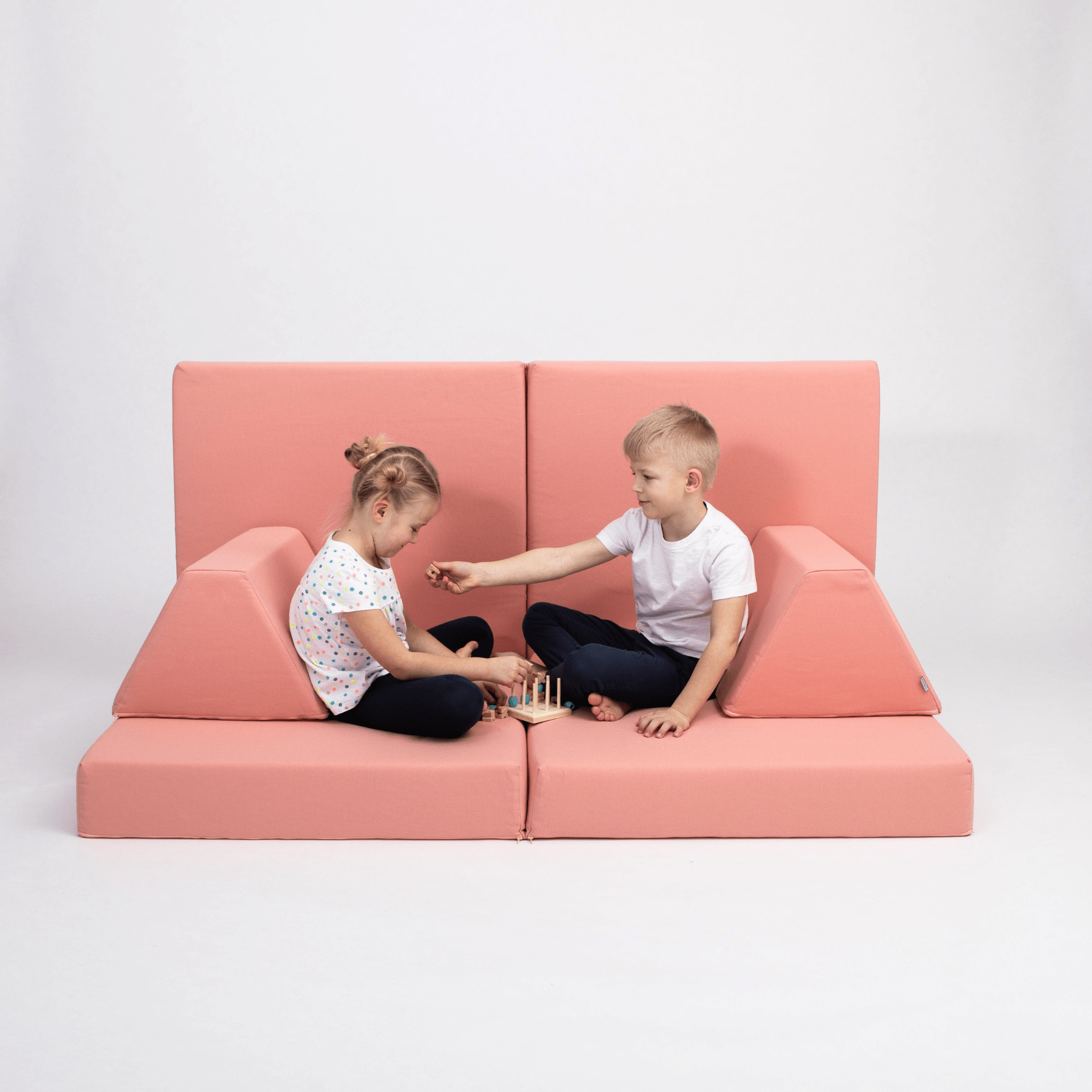 Kindersofa Kindercouch Spielsofa Klappbar - LeoBabys